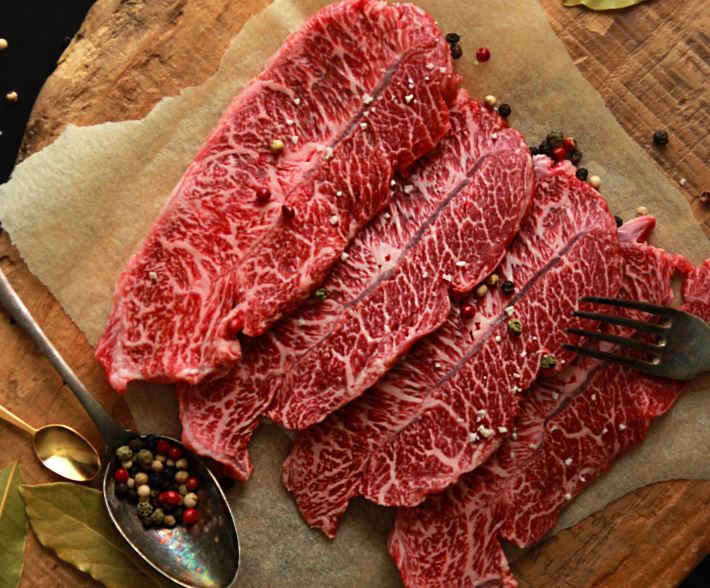 1++한우 부채살 150g