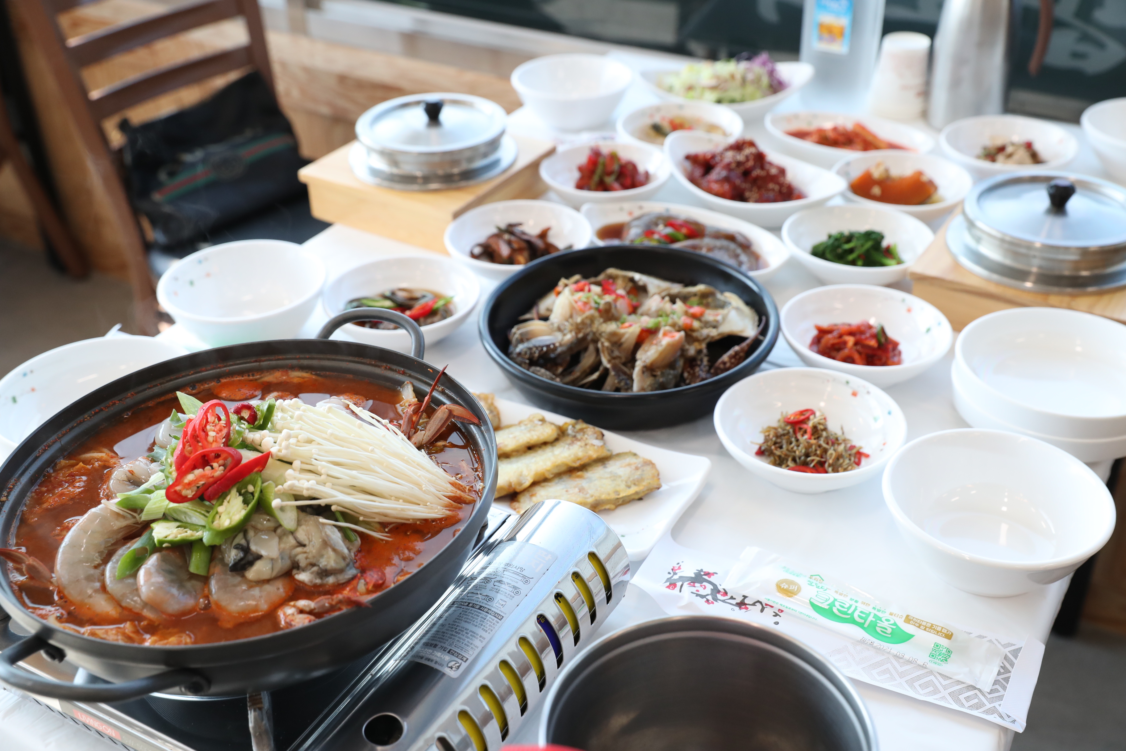 전라도밥상 밥도둑 반려동물 동반 애견카페