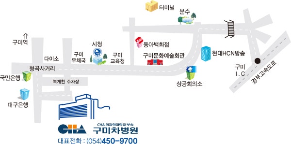 차의과학대학교부속구미차병원 시설 사진