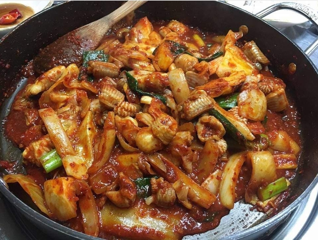 부산자갈치바다장어산꼼장어