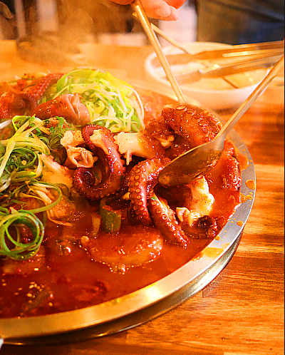 중문흑돼지 매운갈비찜 동호갈비
