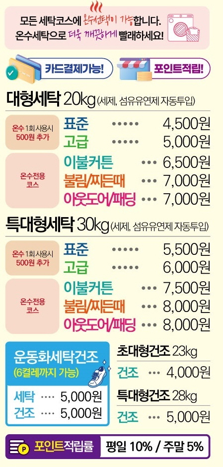 워시프렌즈 셀프빨래방 건대자양점