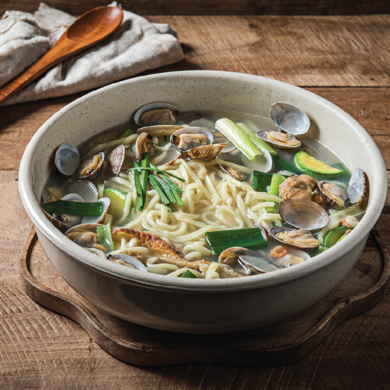 바지락 칼국수