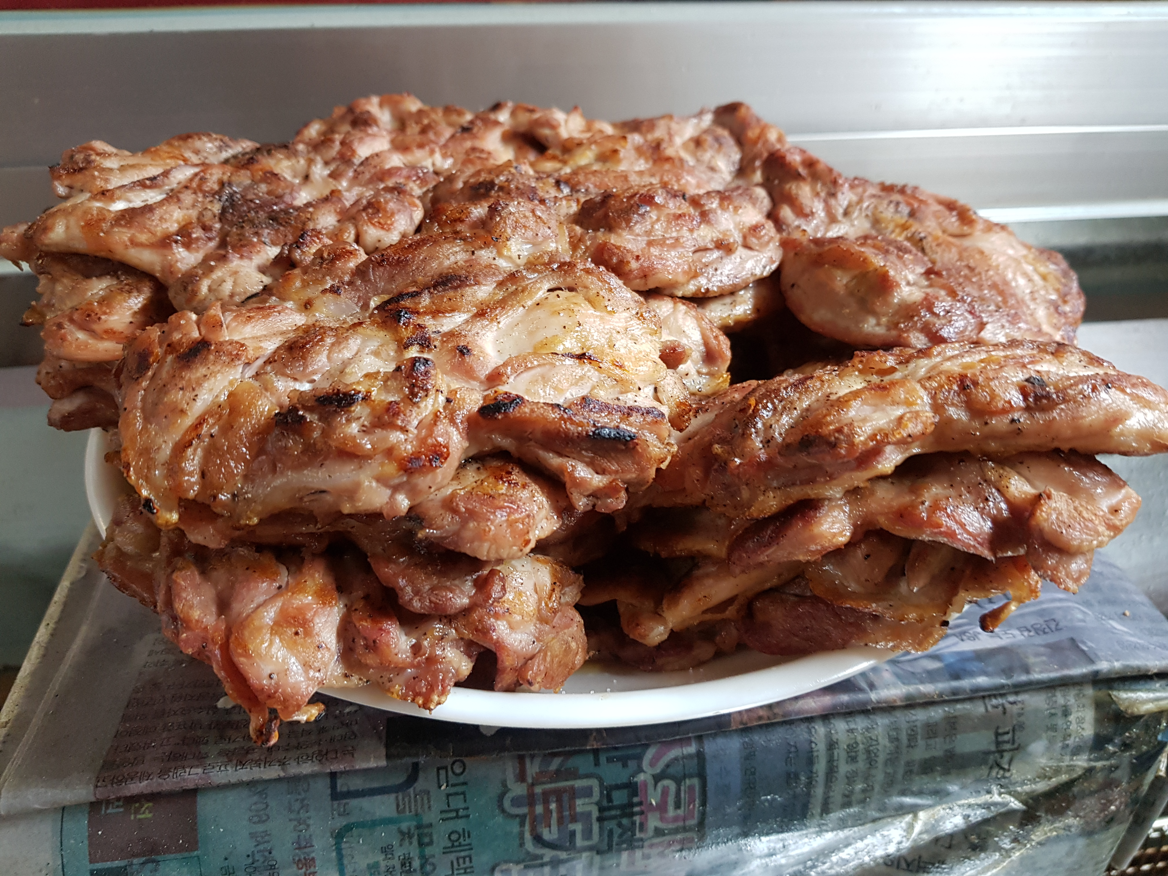 씨에프숯불바베큐치킨이문1점