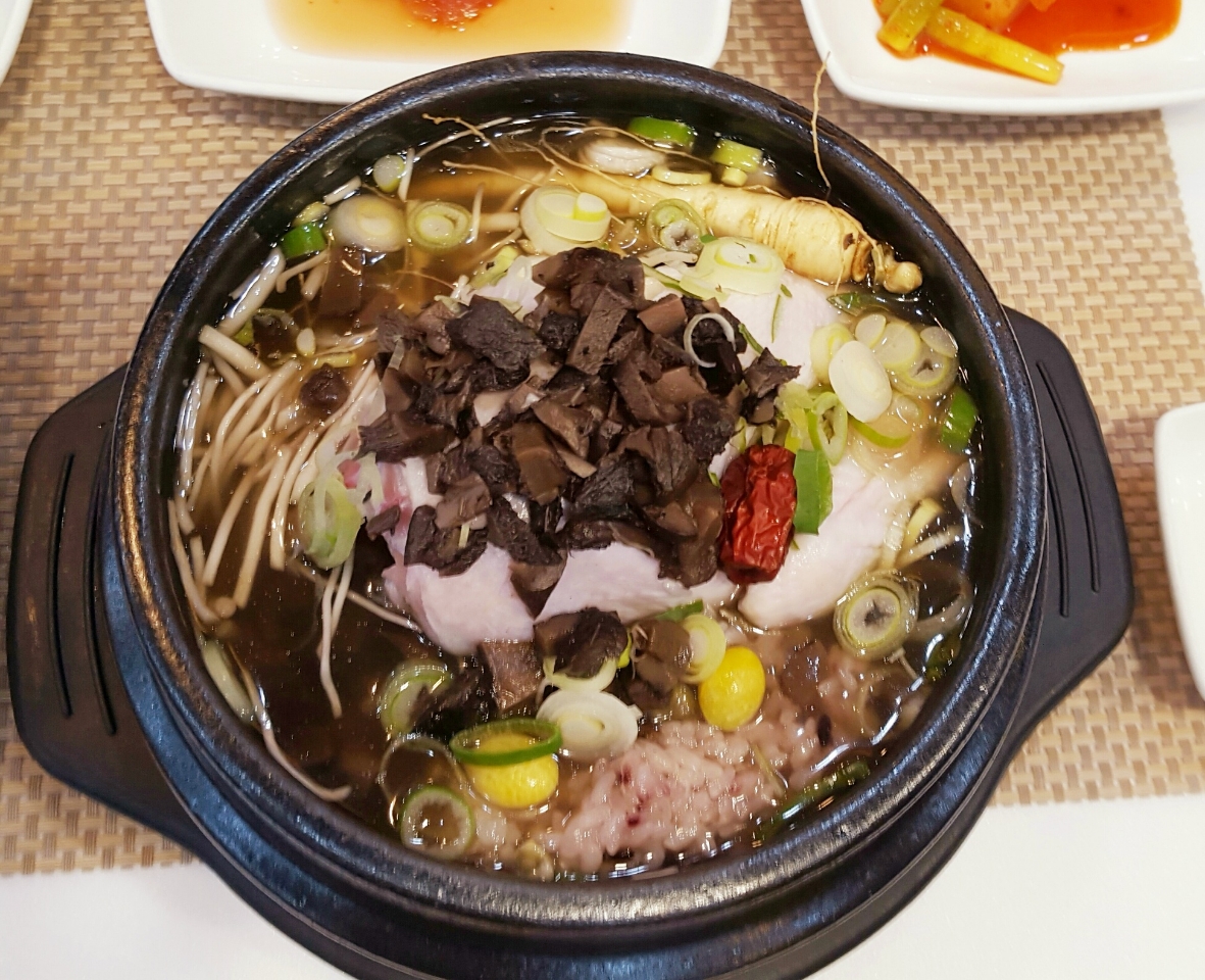 능이버섯백숙 향계