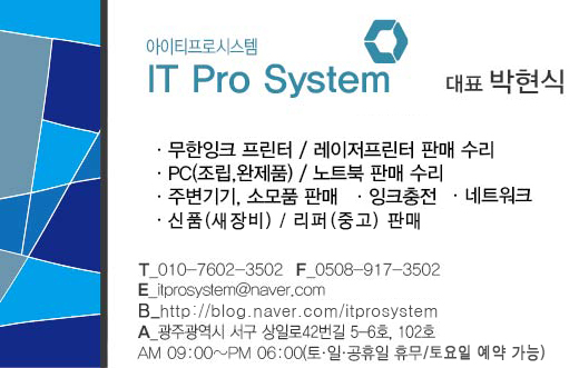 아이티프로시스템