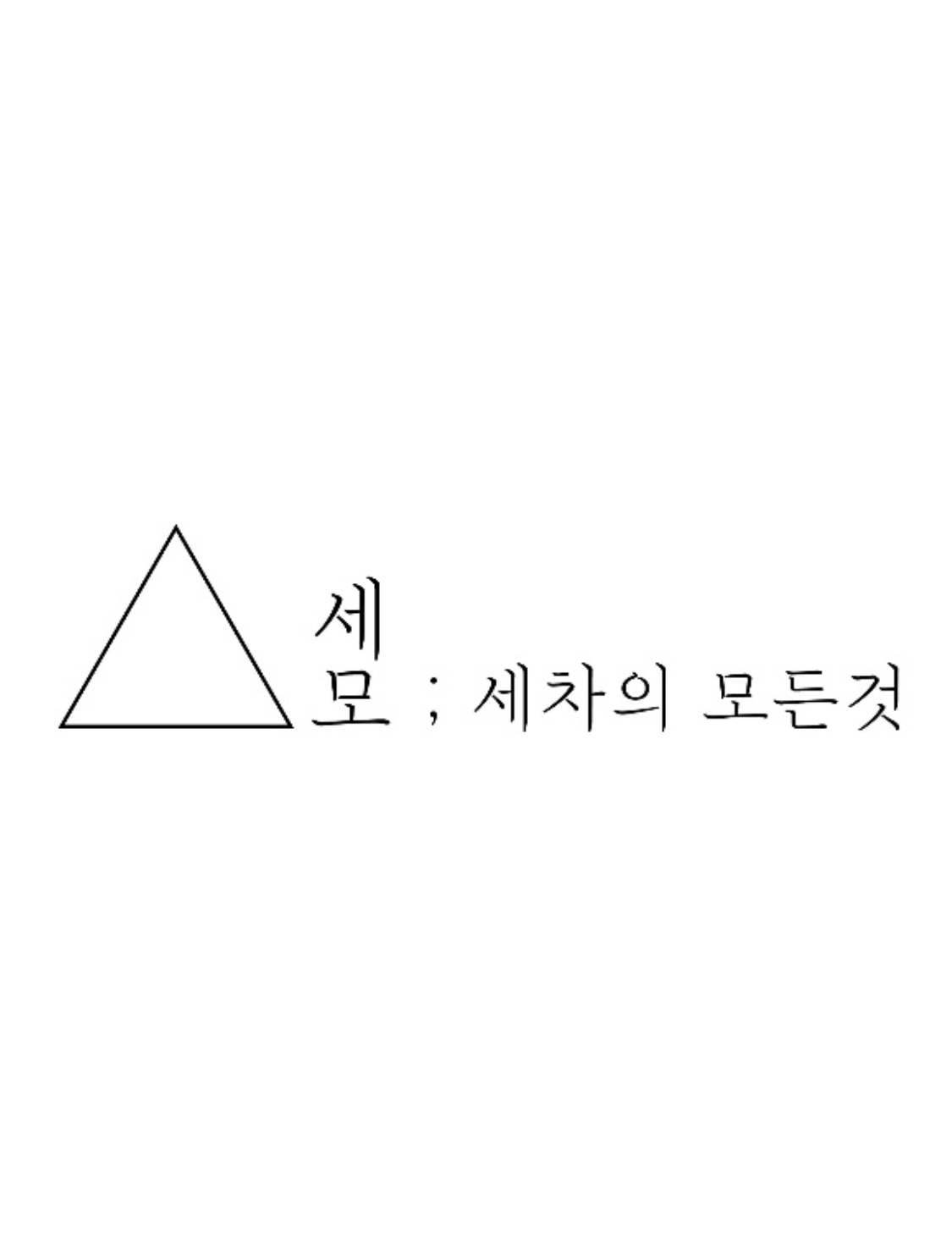 세차의 모든것