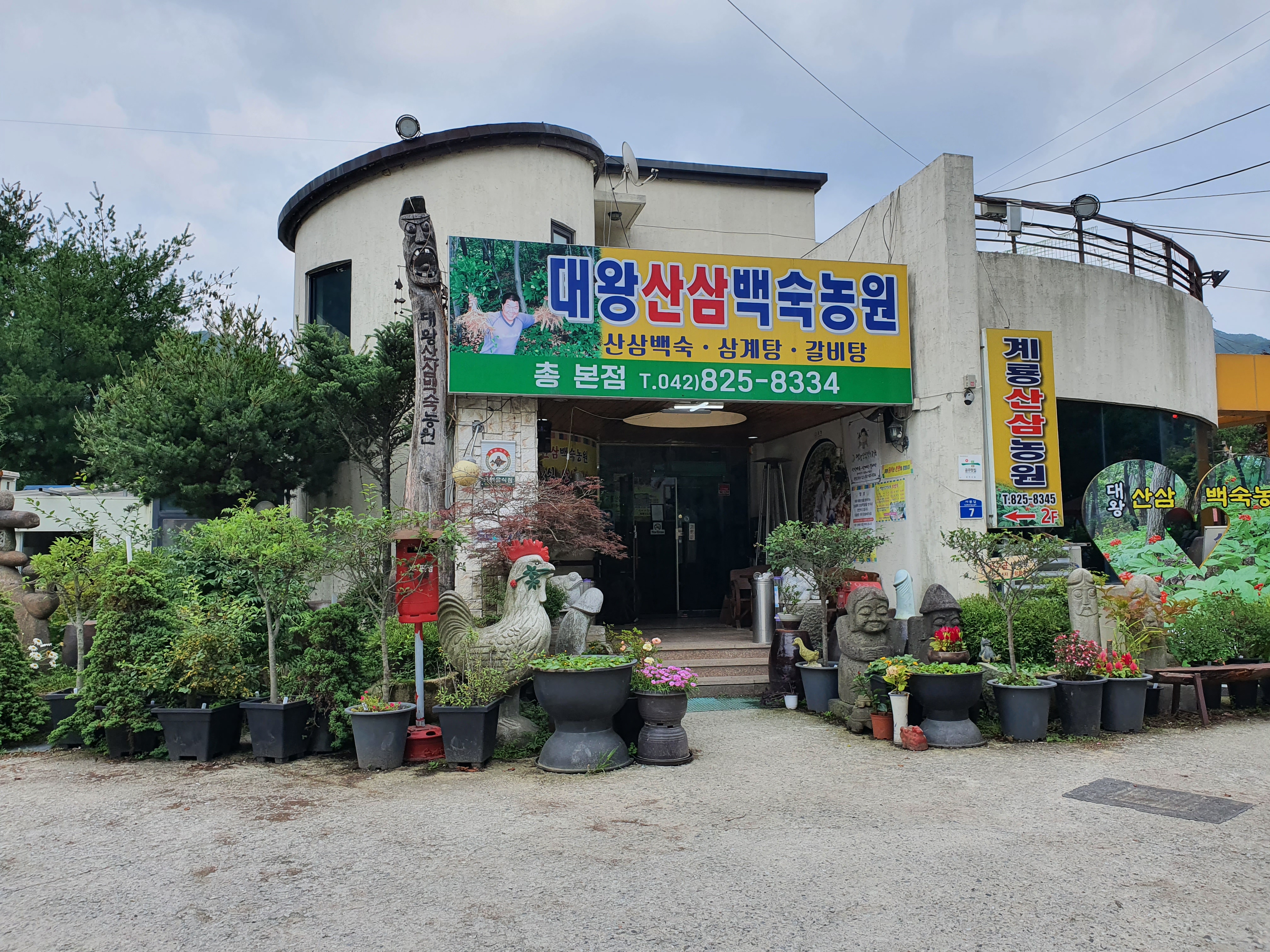 대왕산삼백숙농원 동학사 본점