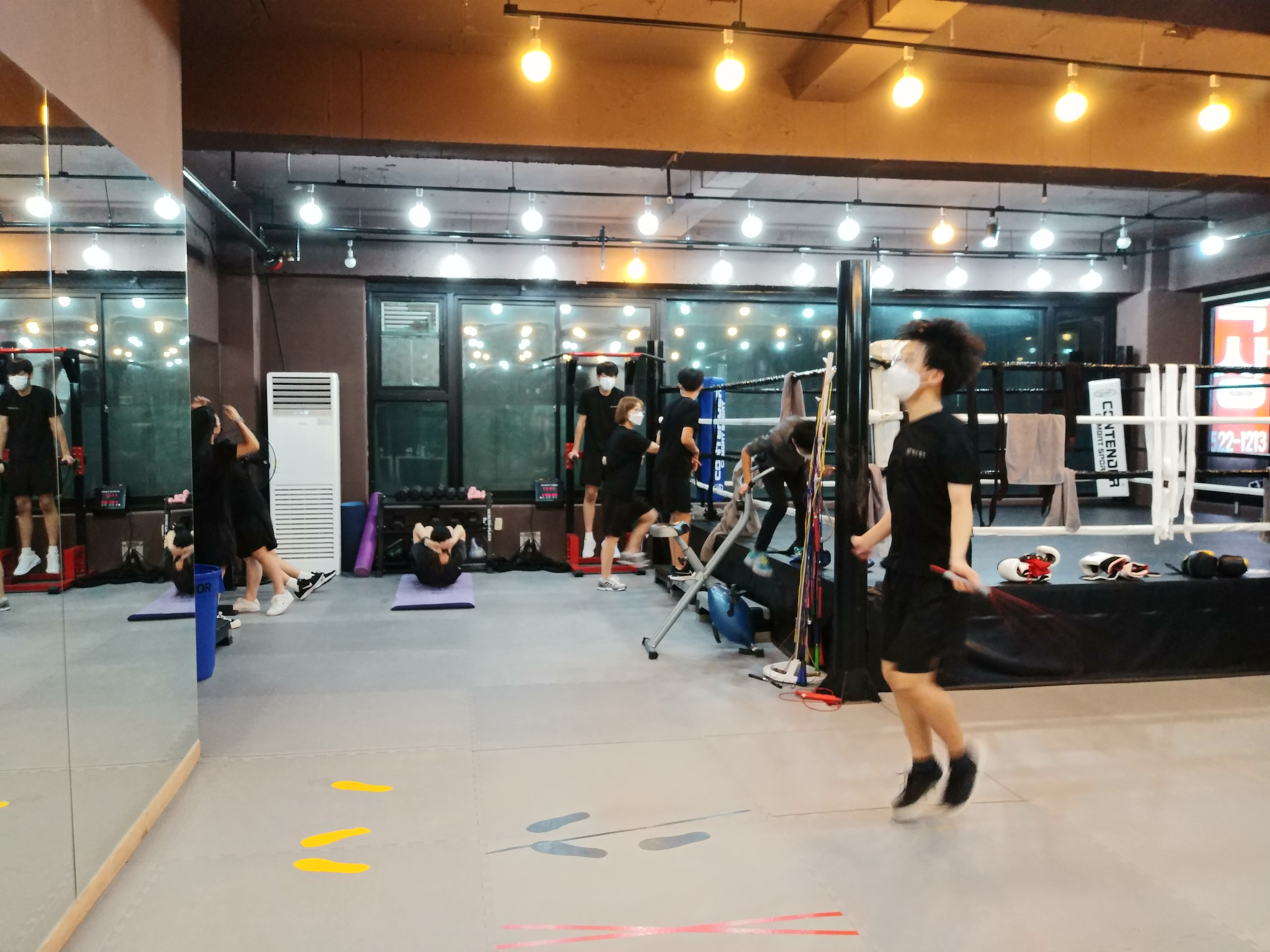 충청남도 천안시 서북구 복싱체육관 불당ST복싱클럽 내부 모습 4
