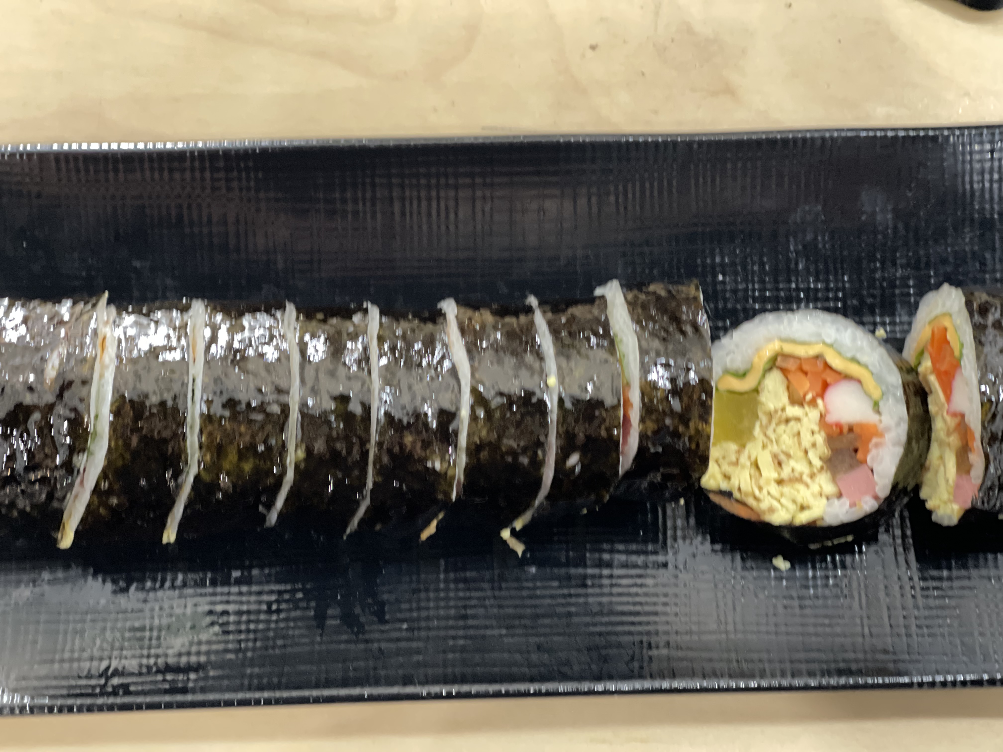 봄꽃길김밥