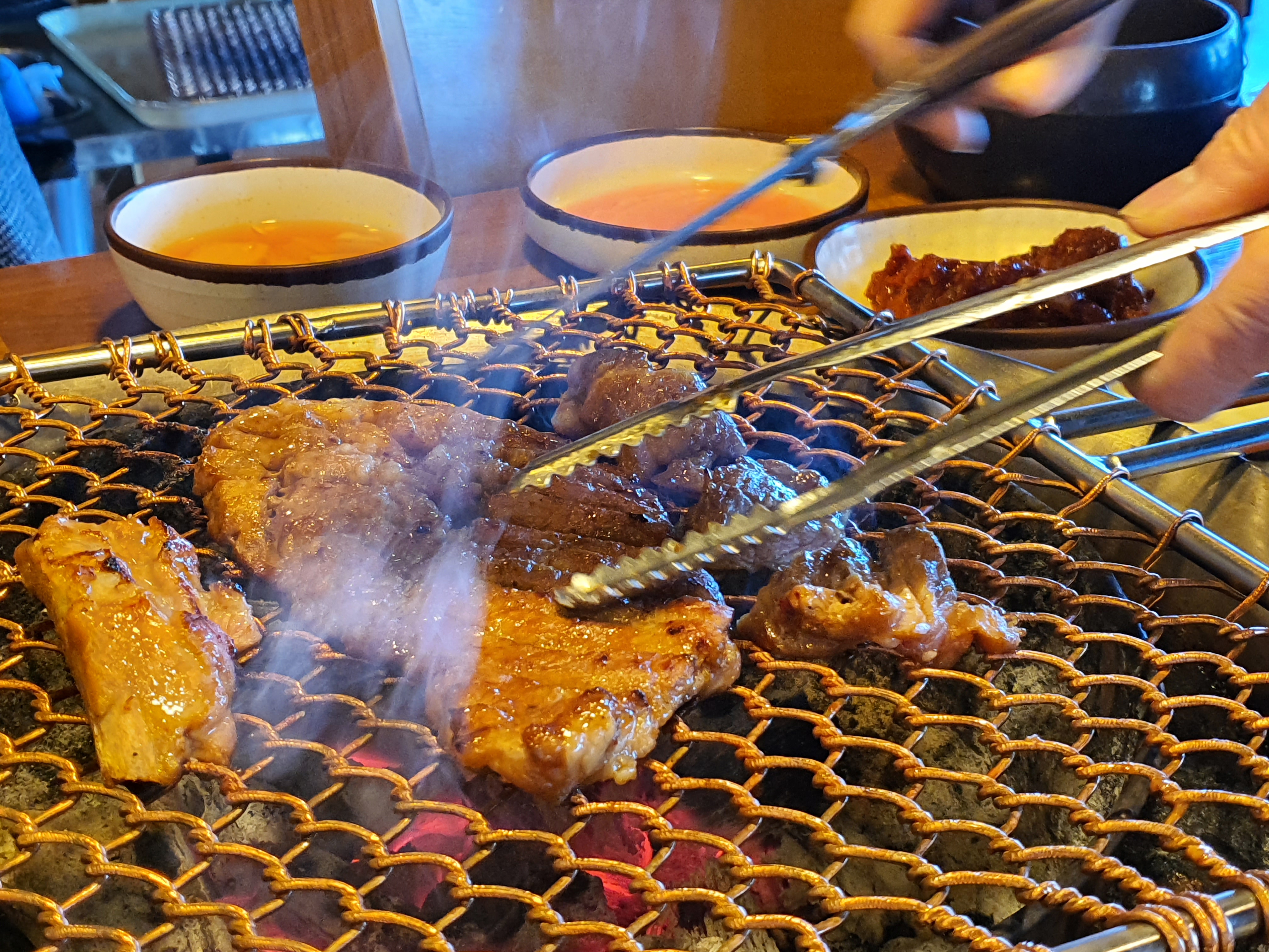 푸른솔화로구이
