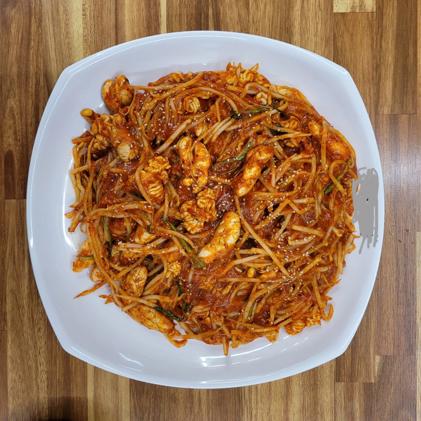 턴벙아구찜코다리조림