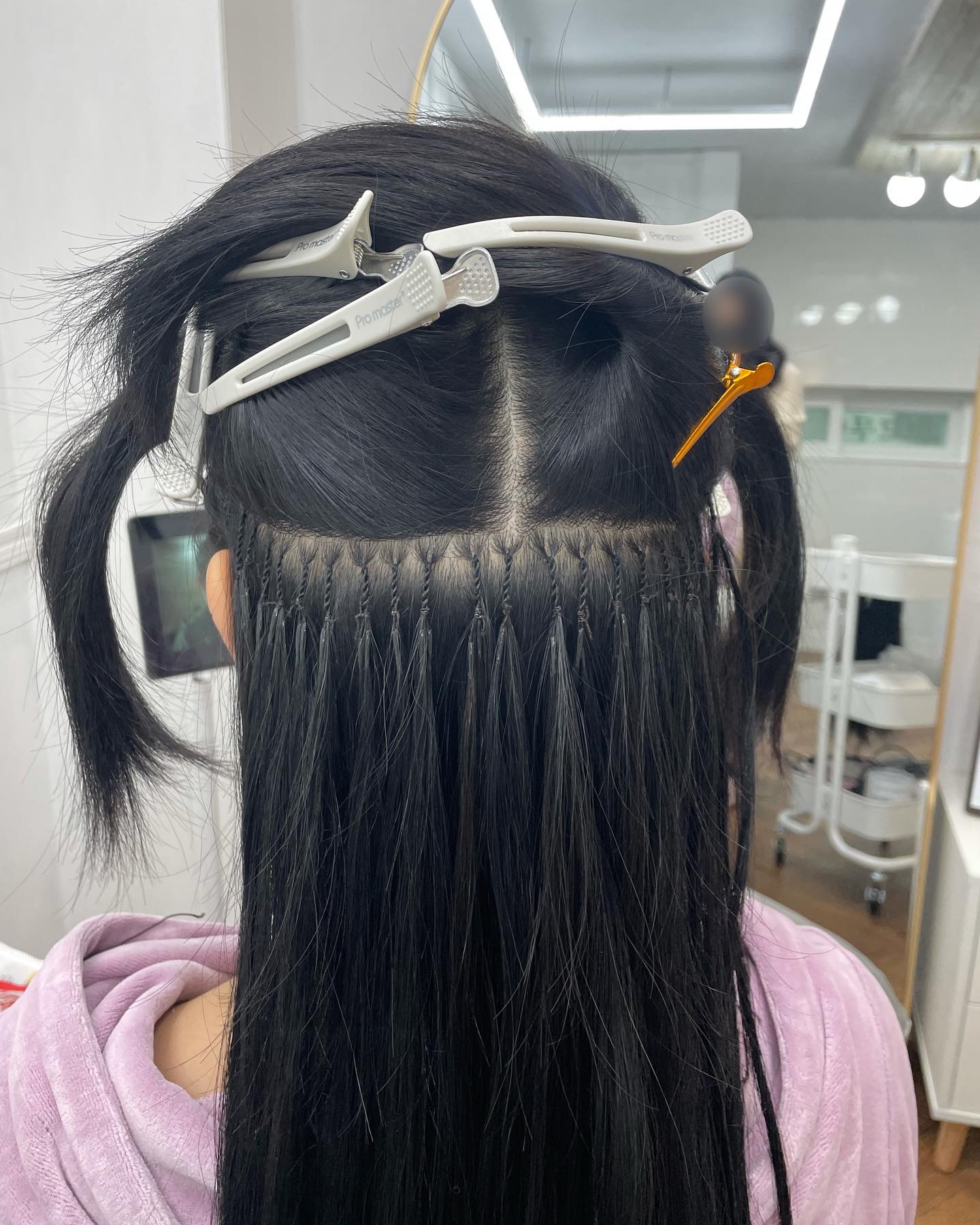 무드비 붙임머리