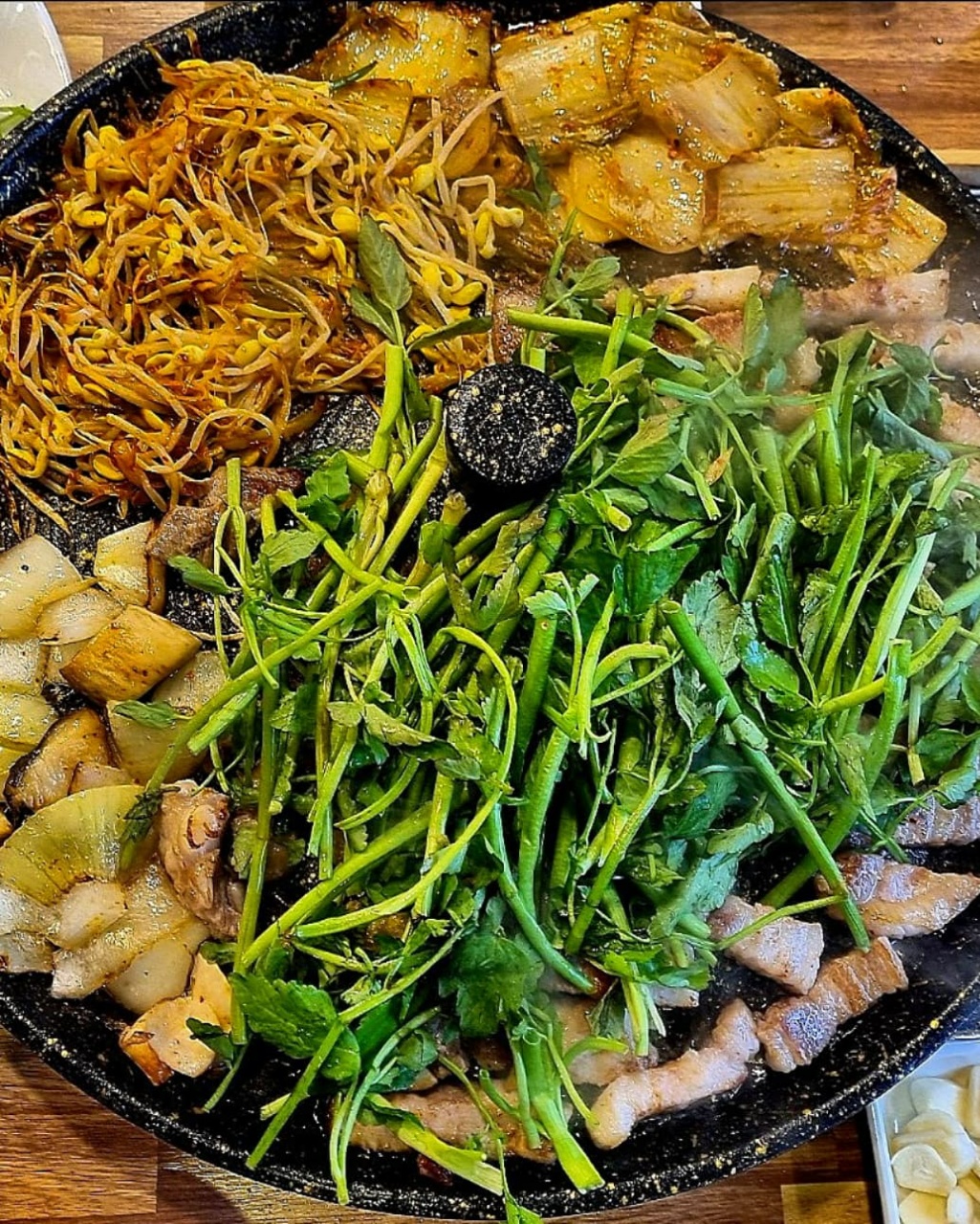 미나리쌈겹살
