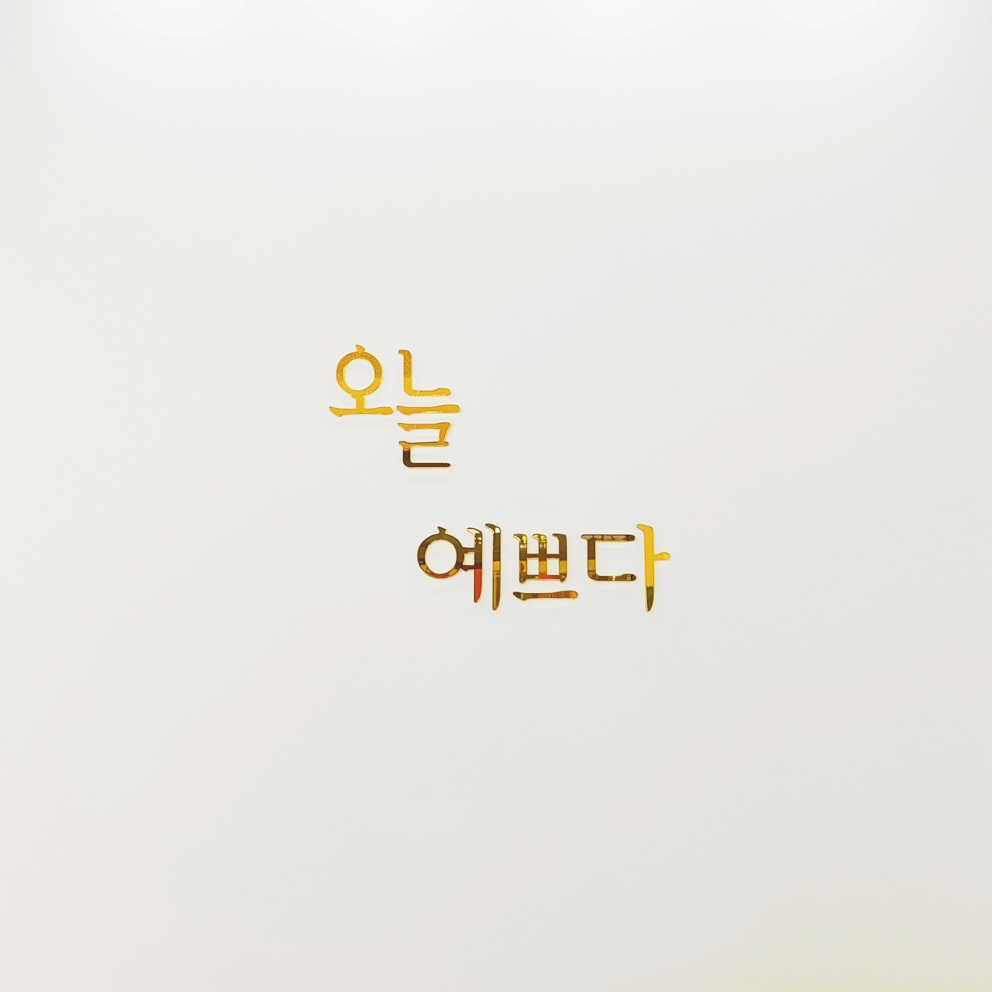 오늘예쁘다