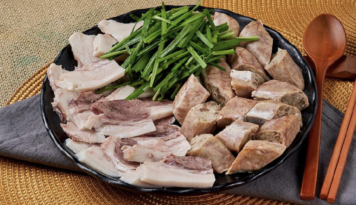 장터순대국