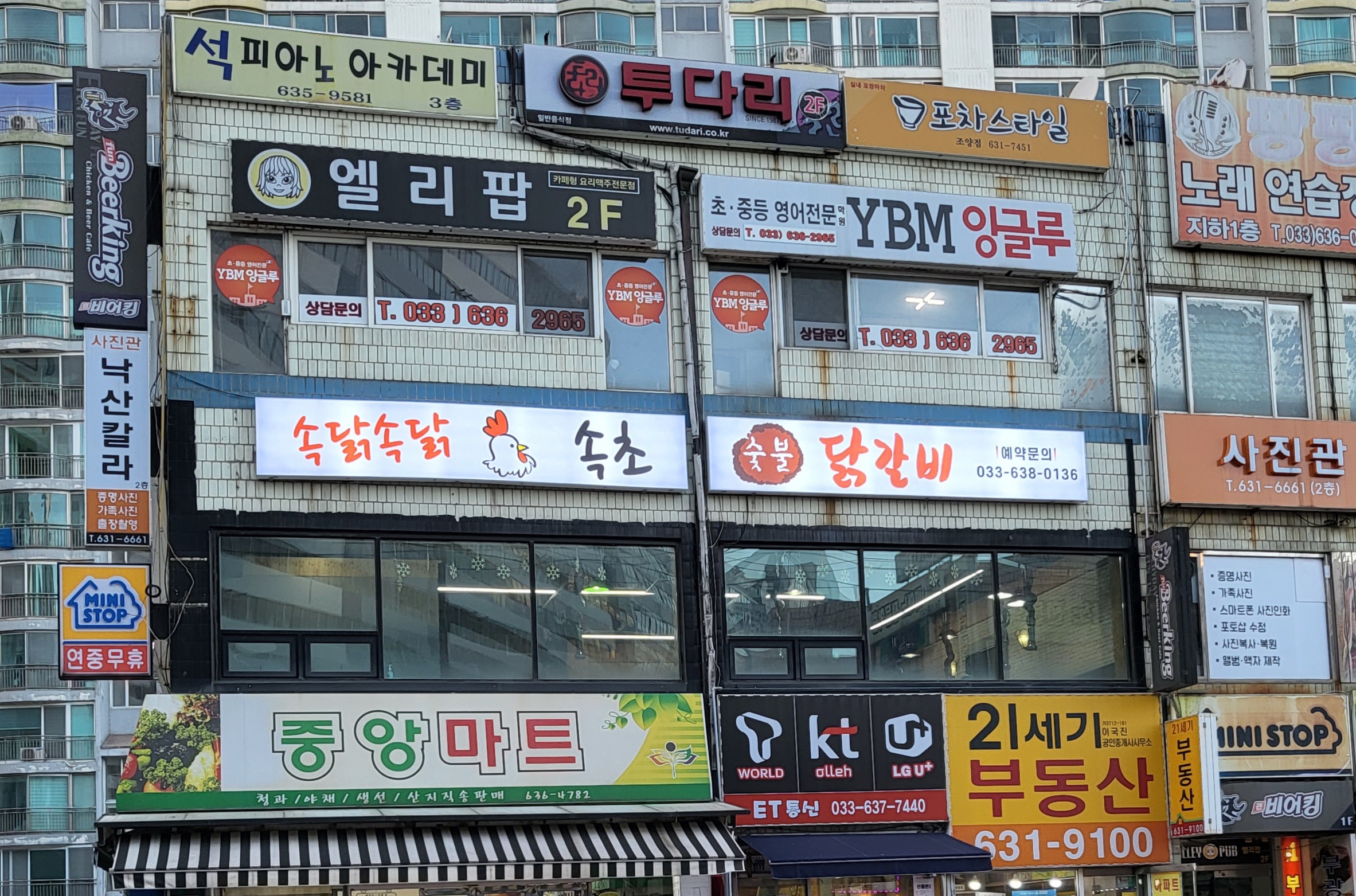 속닭속닭 속초숯불닭갈비