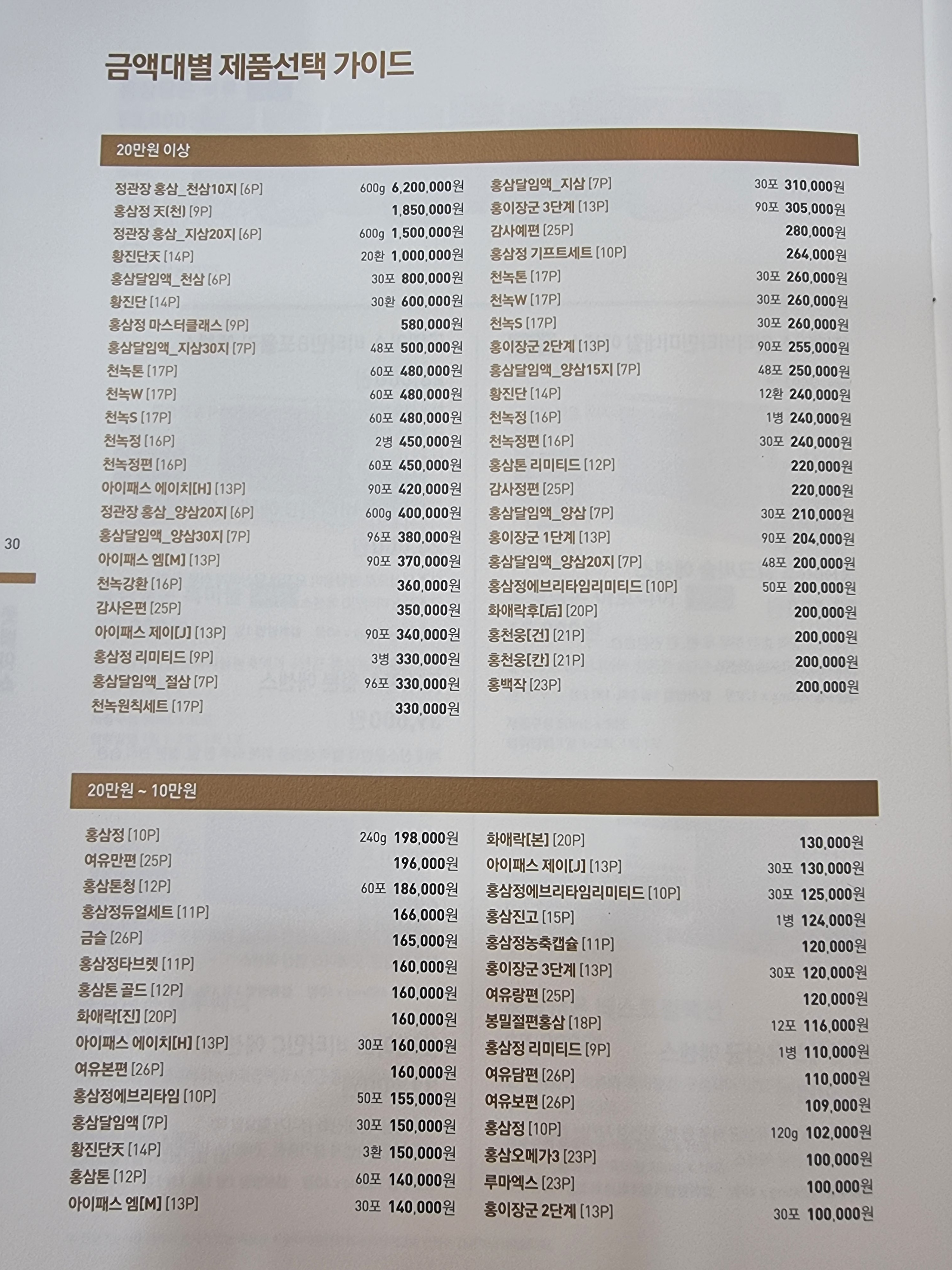 정관장 충남금산점