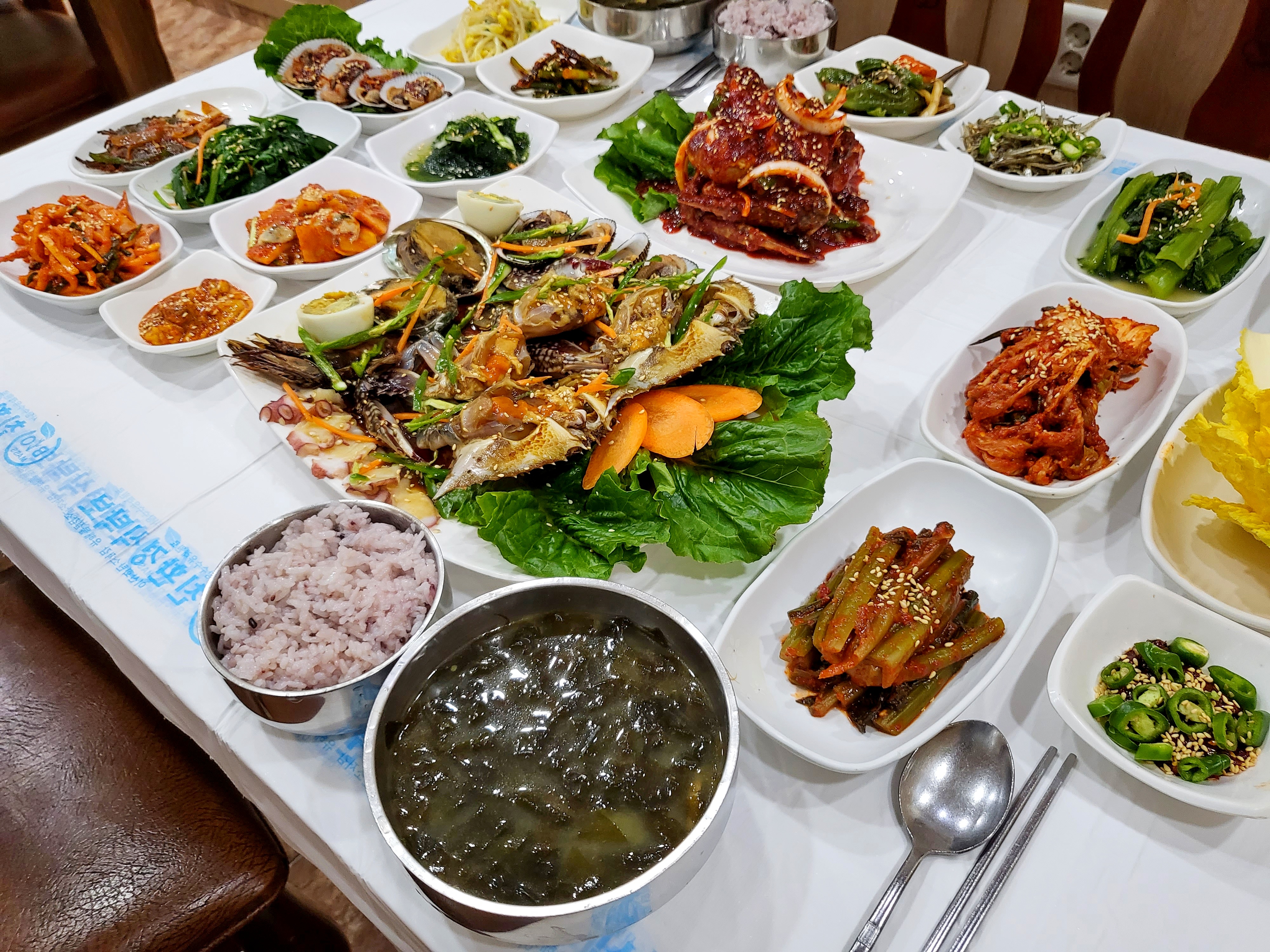 늘푸른식당 게장백반