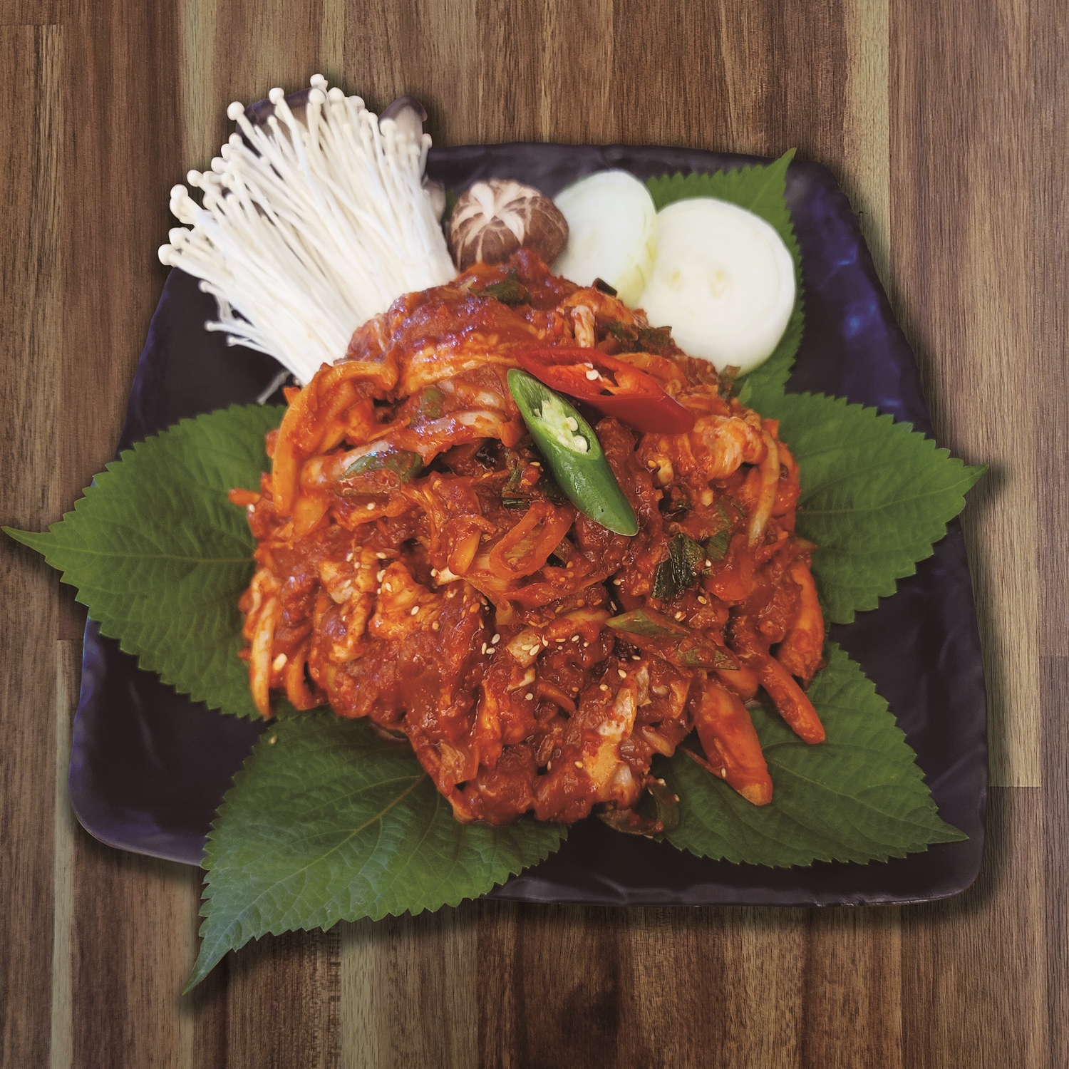 황금식당 능이오리백숙 생삼겹