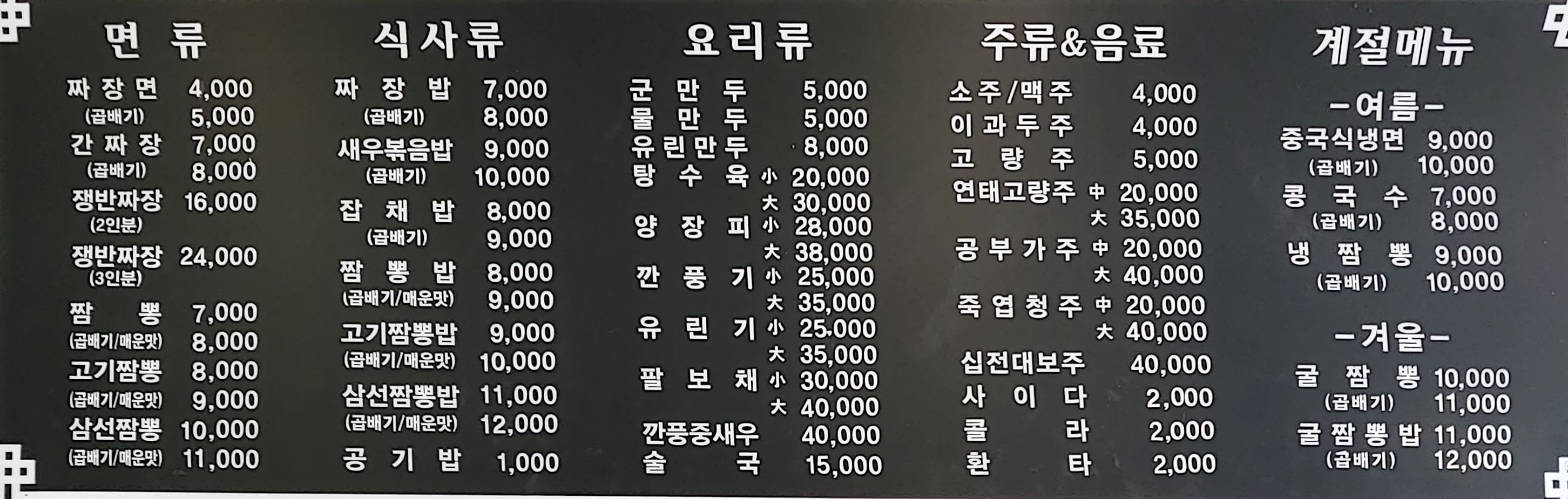 룽성 교동점
