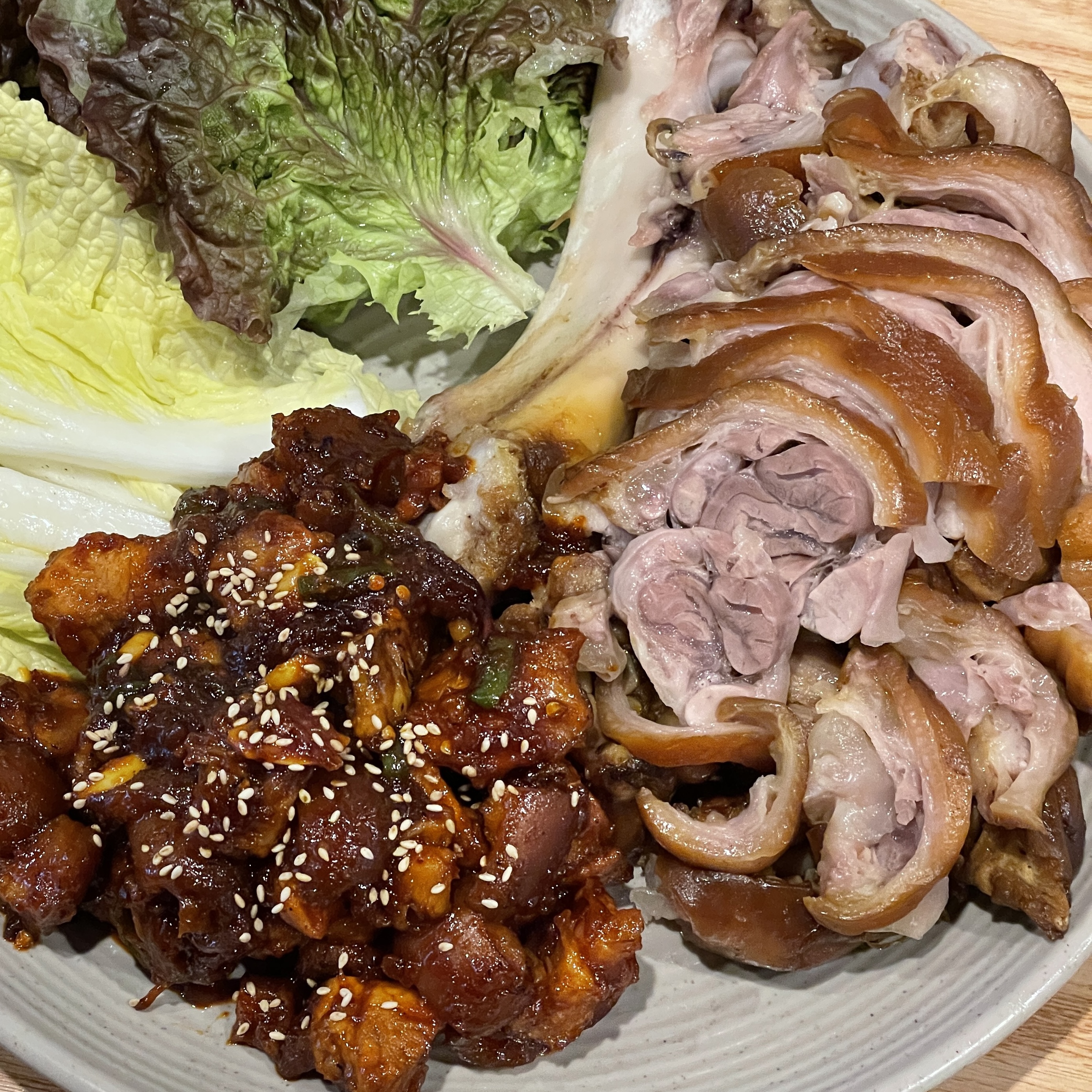 이가왕족발 보쌈