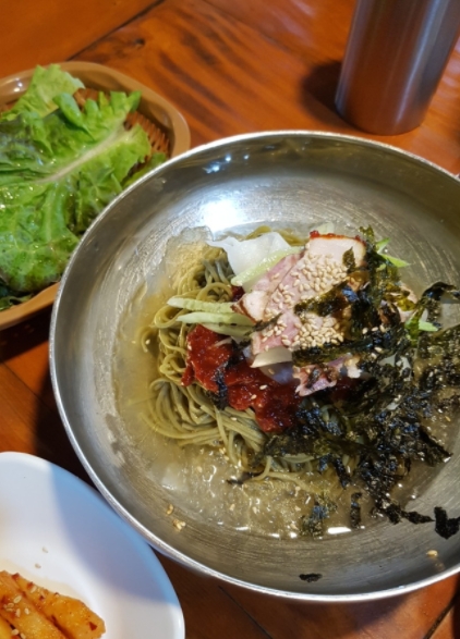 산채막국수( 물/비빔 )