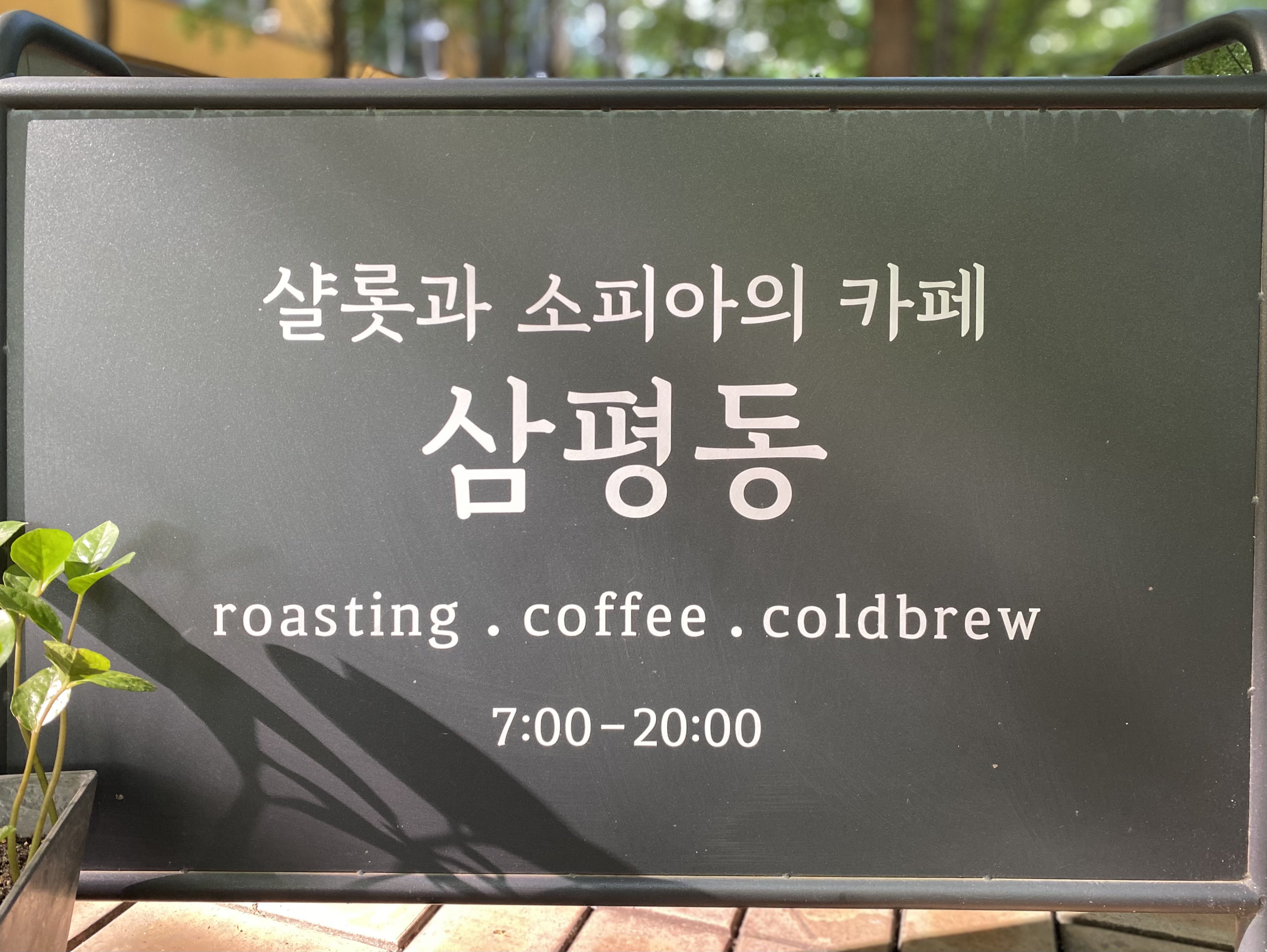 샬롯과소피아의카페 삼평동