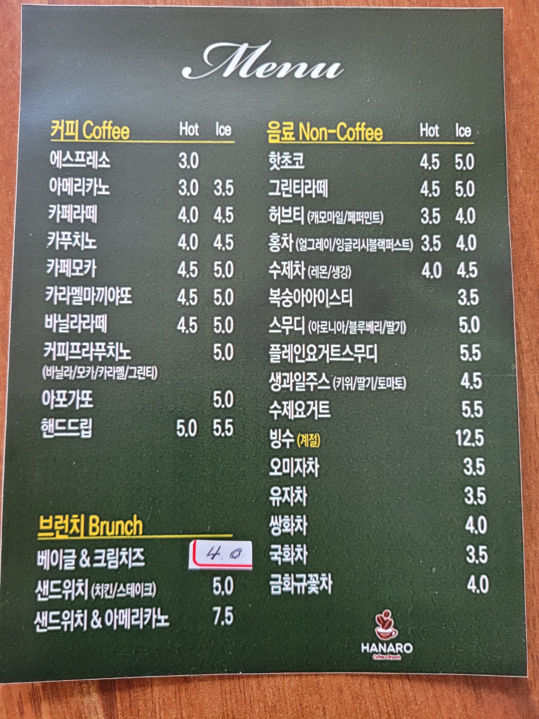 카페하나로