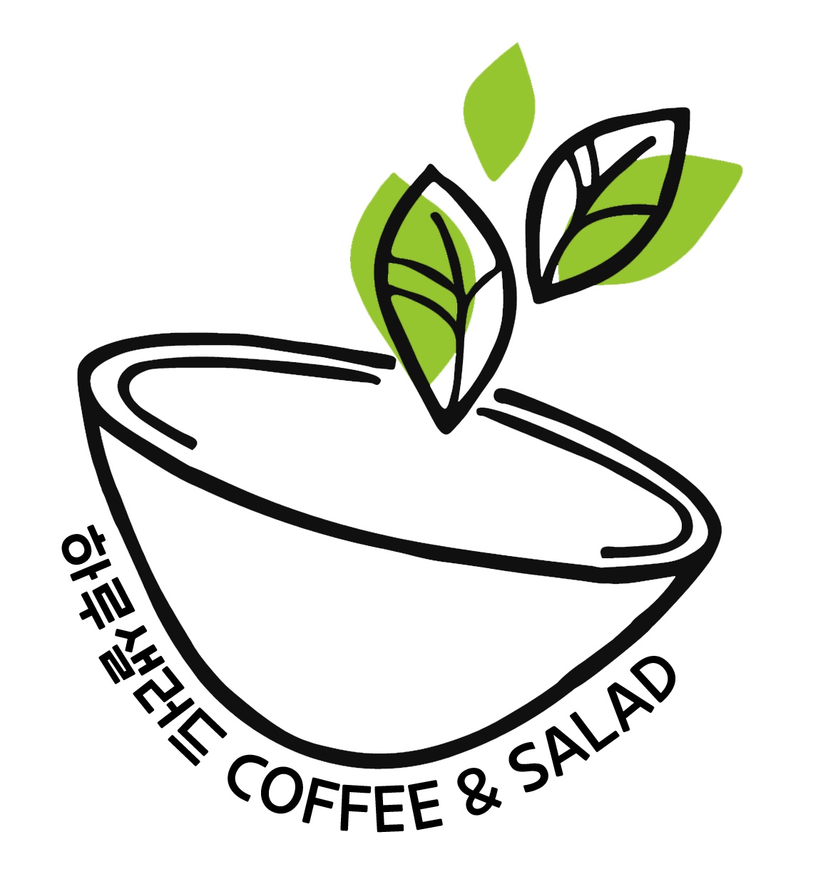 하루샐러드 coffee
