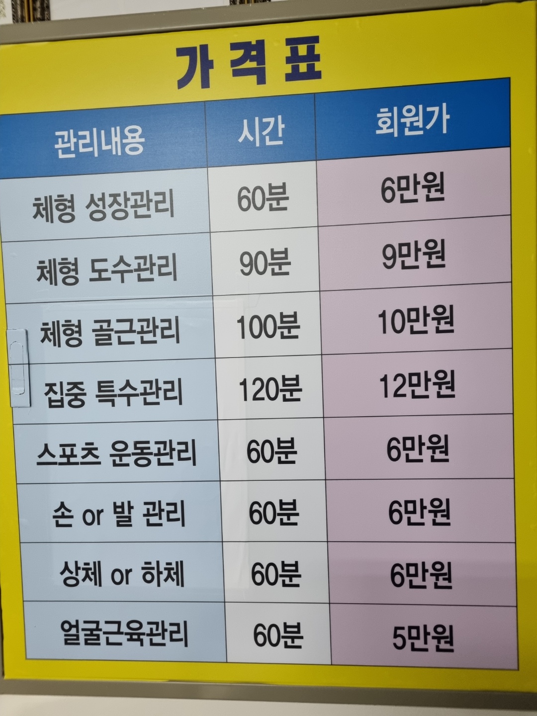 바른체형연구원