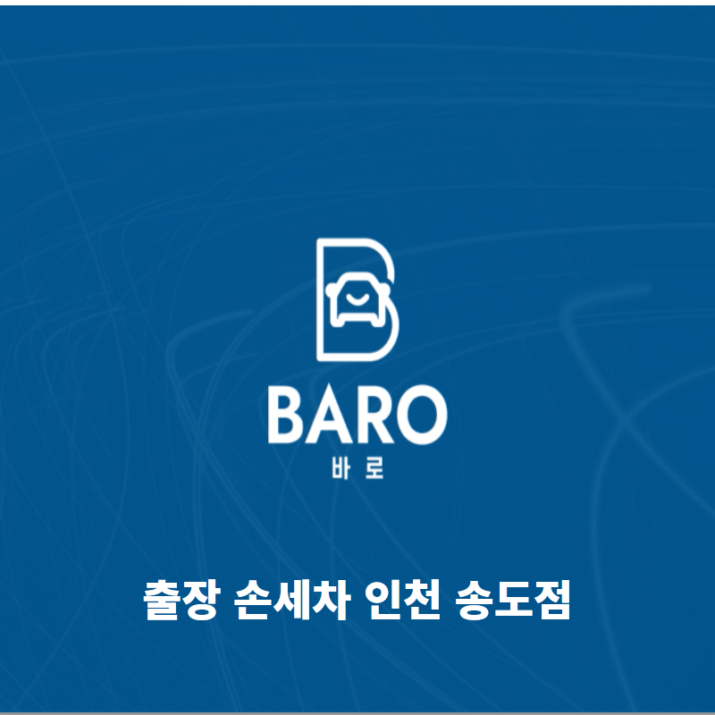 바로출장손세차 인천송도점