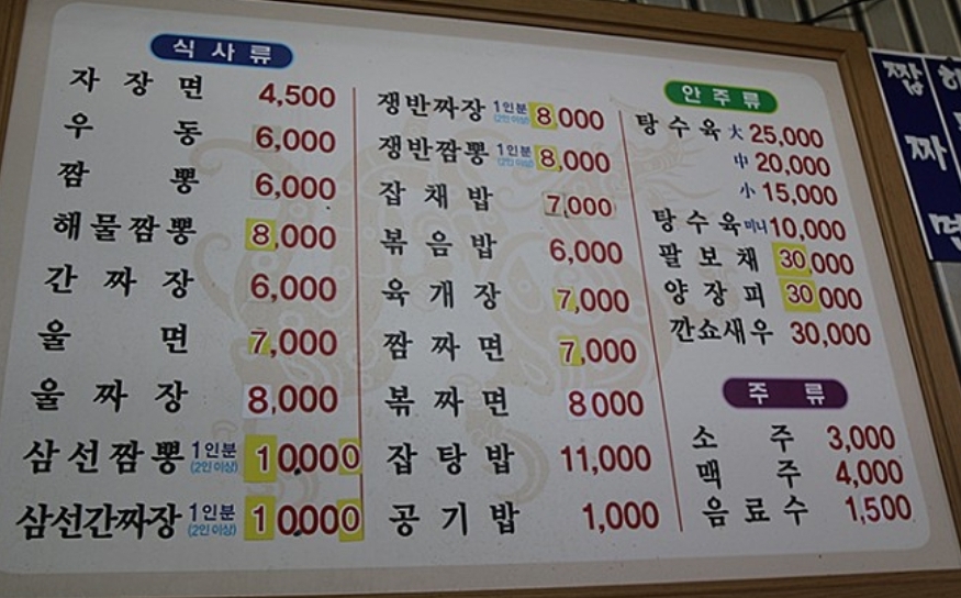 중앙식당