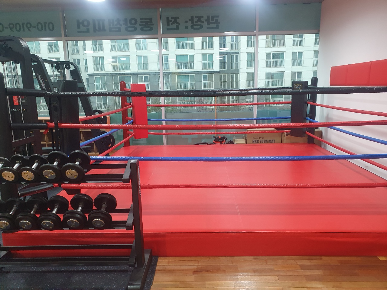 충청북도 충주시 대소원면 복싱체육관 서충주YB복싱 내부 모습 2