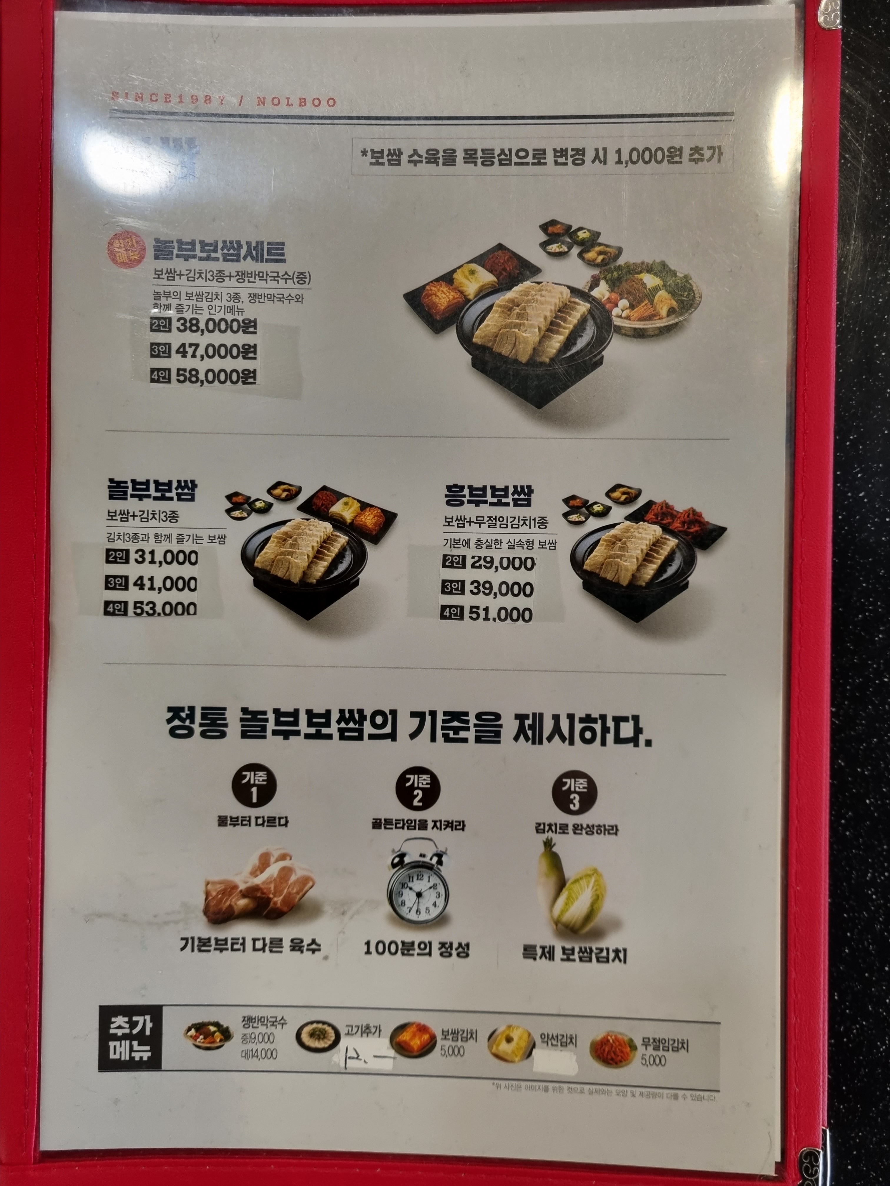 놀부보쌈&부대찌개 천안쌍용점