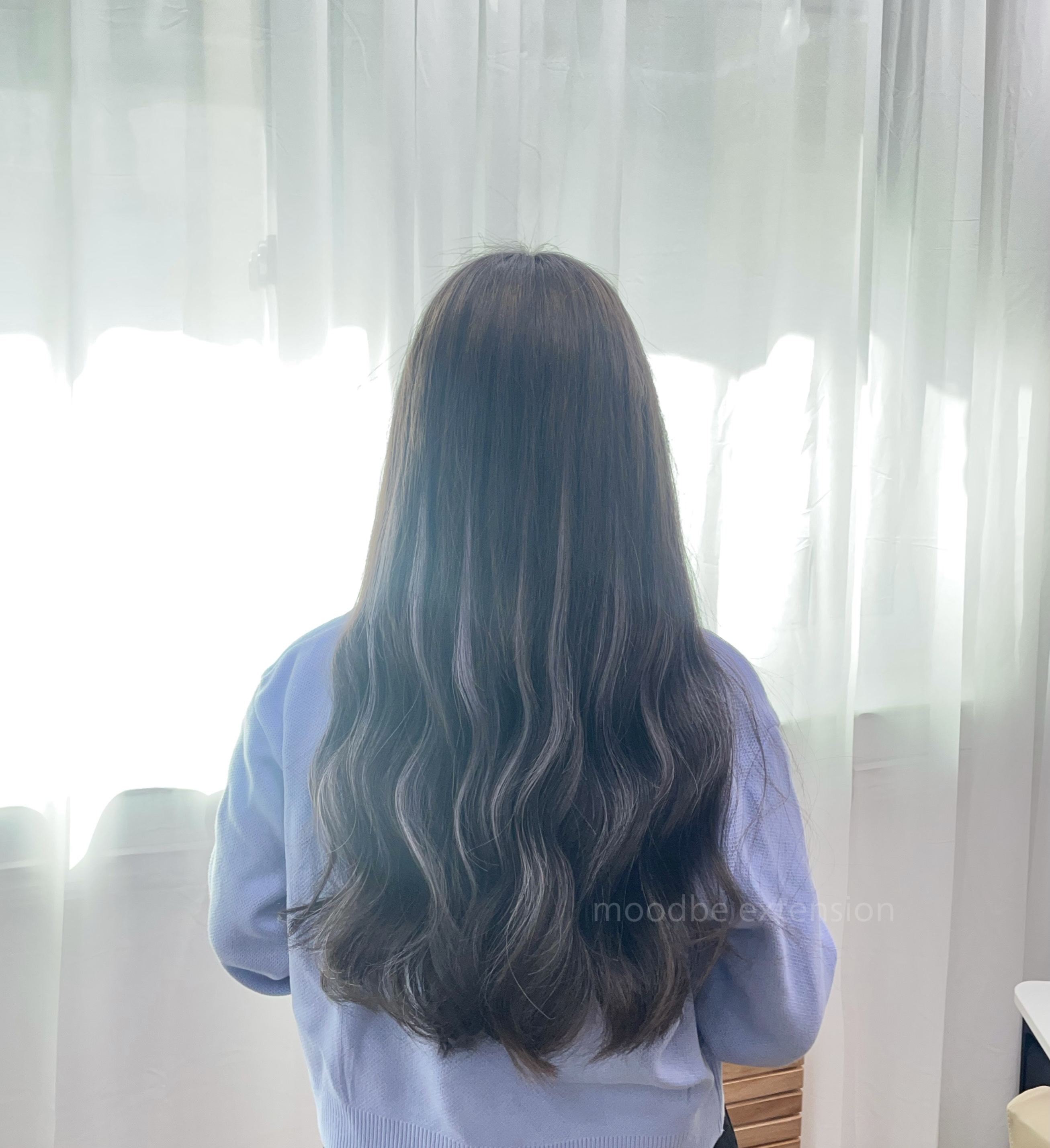 무드비 붙임머리