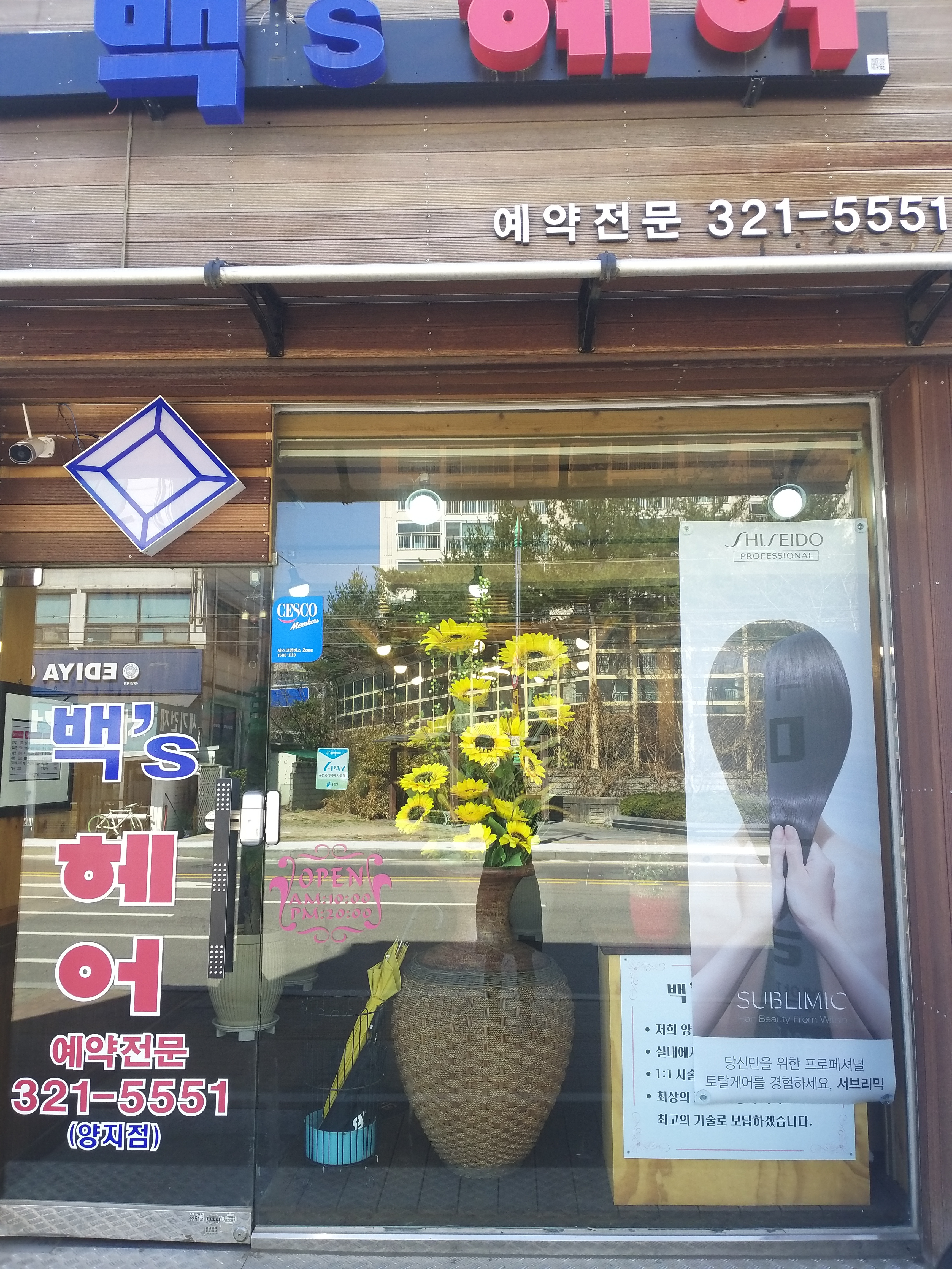백스헤어 내부 또는 관련 모습