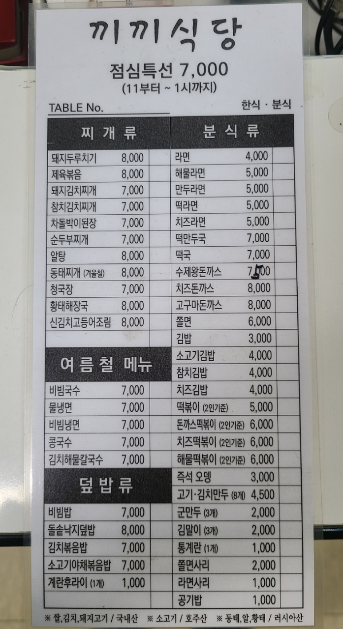 끼끼식당