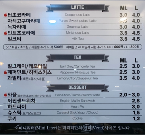 더리터 수성ic점