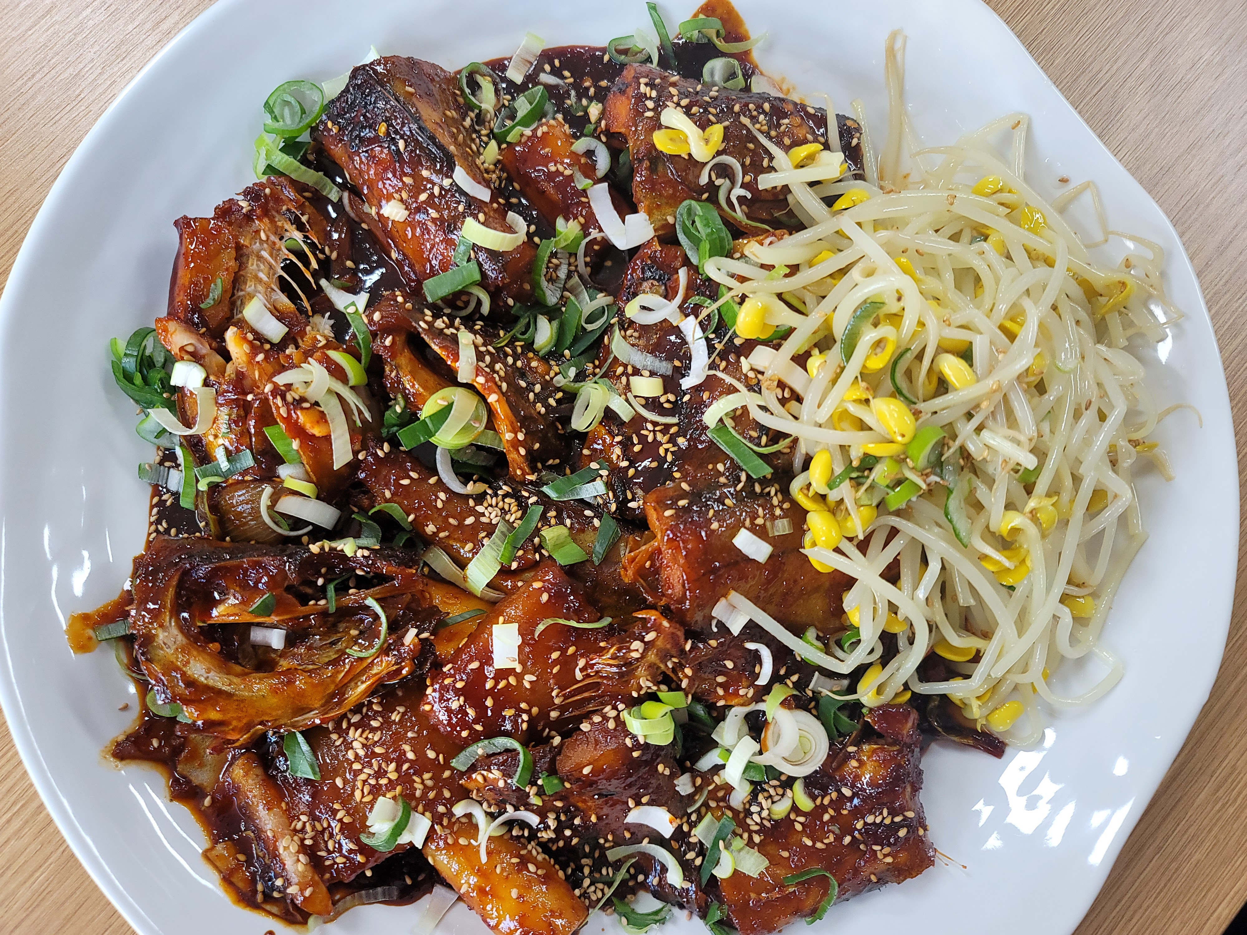 두산 아구랑코다리찜