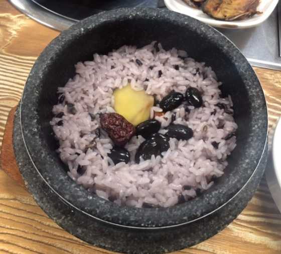 돌솥삼겹