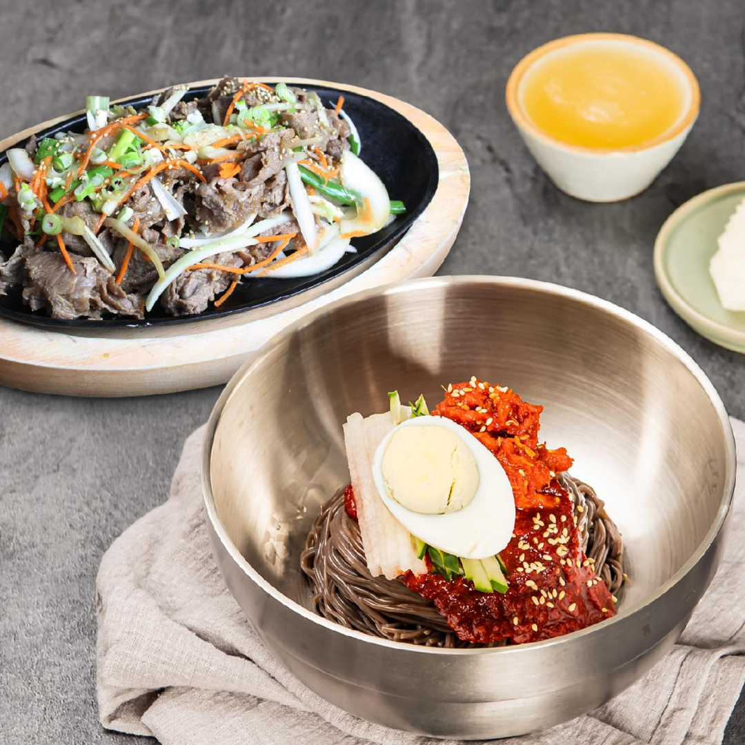 냉면장인임사부&숯불구이 문덕점