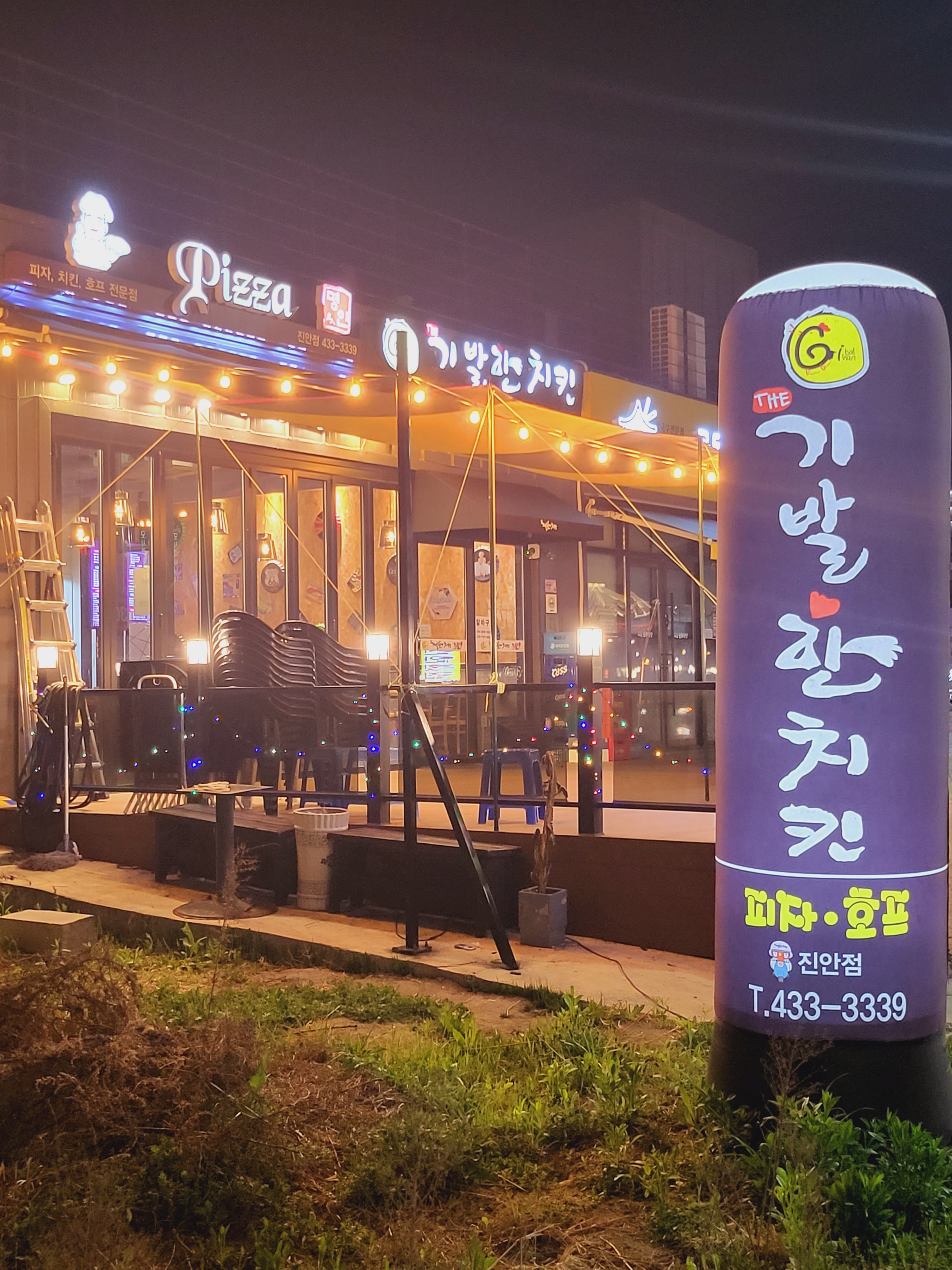 기발한치킨 피자명인 진안점