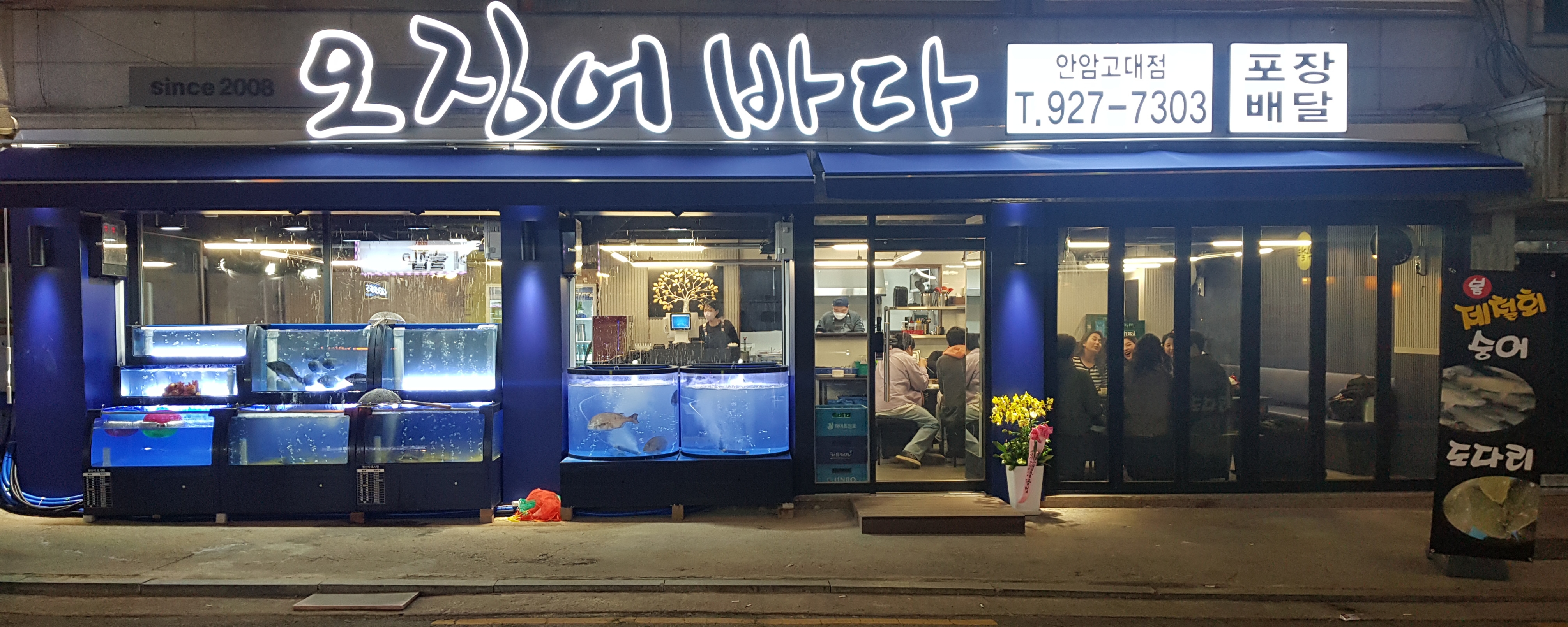싱싱오징어바다 안암고대점