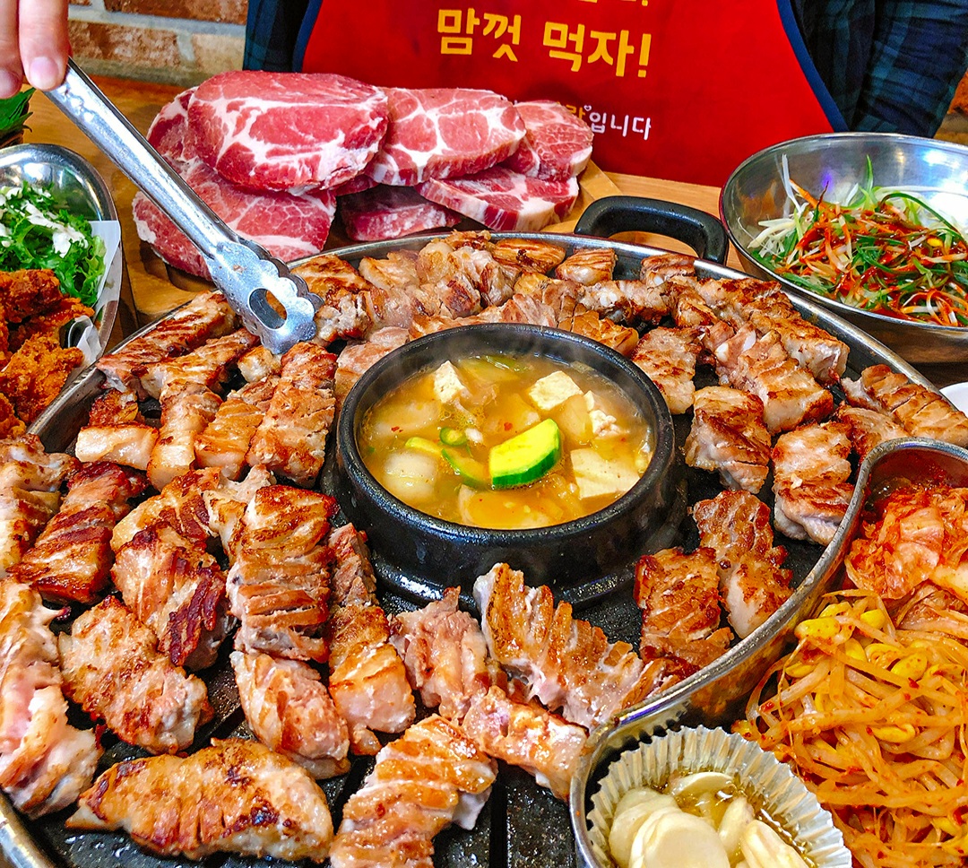 강남 돼지상회 무한리필