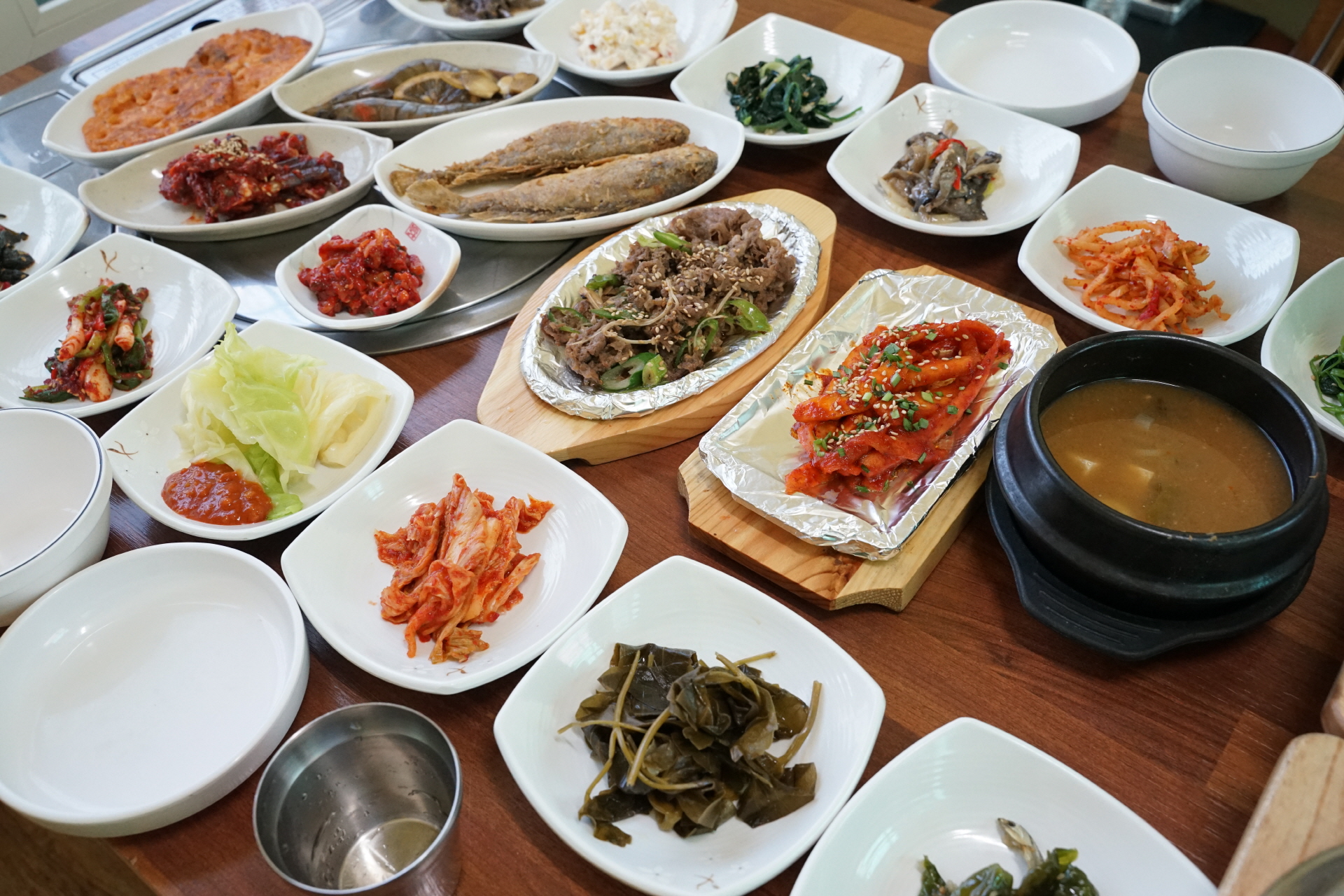 전라도밥상 솔밭너와촌