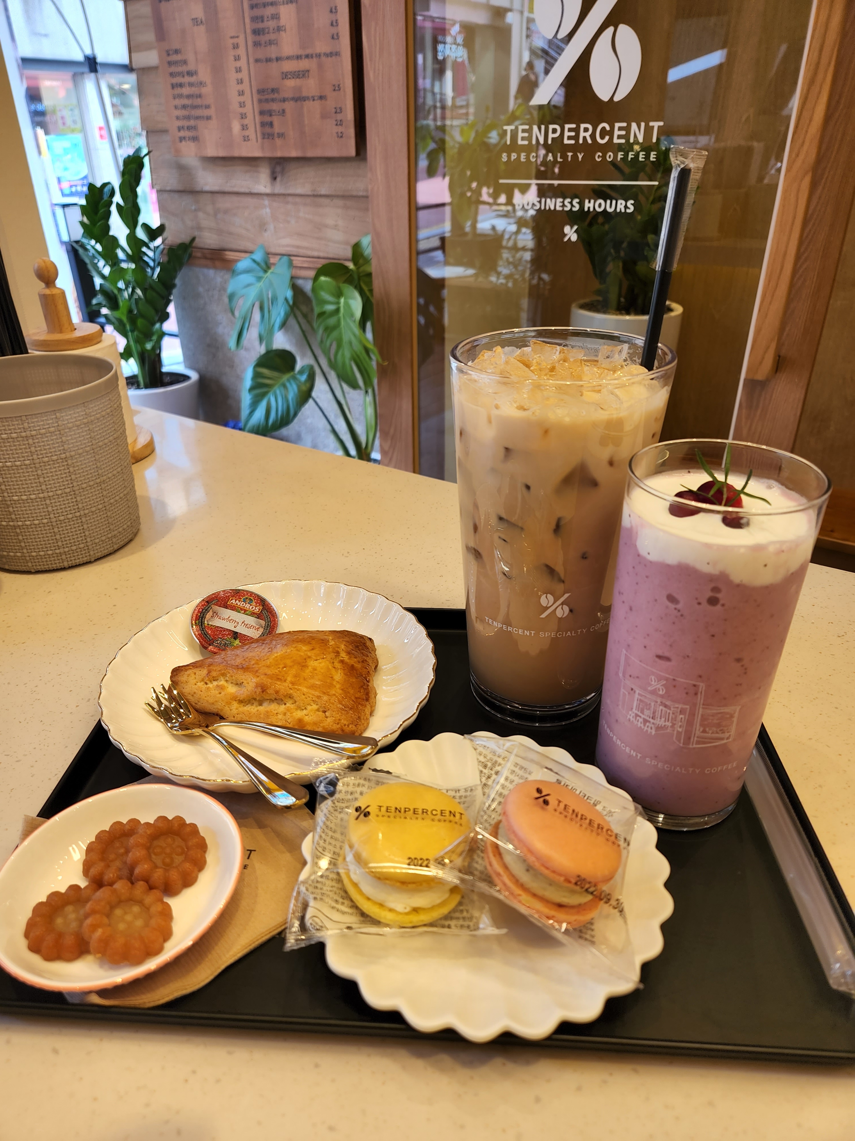 텐퍼센트커피 원주단구점
