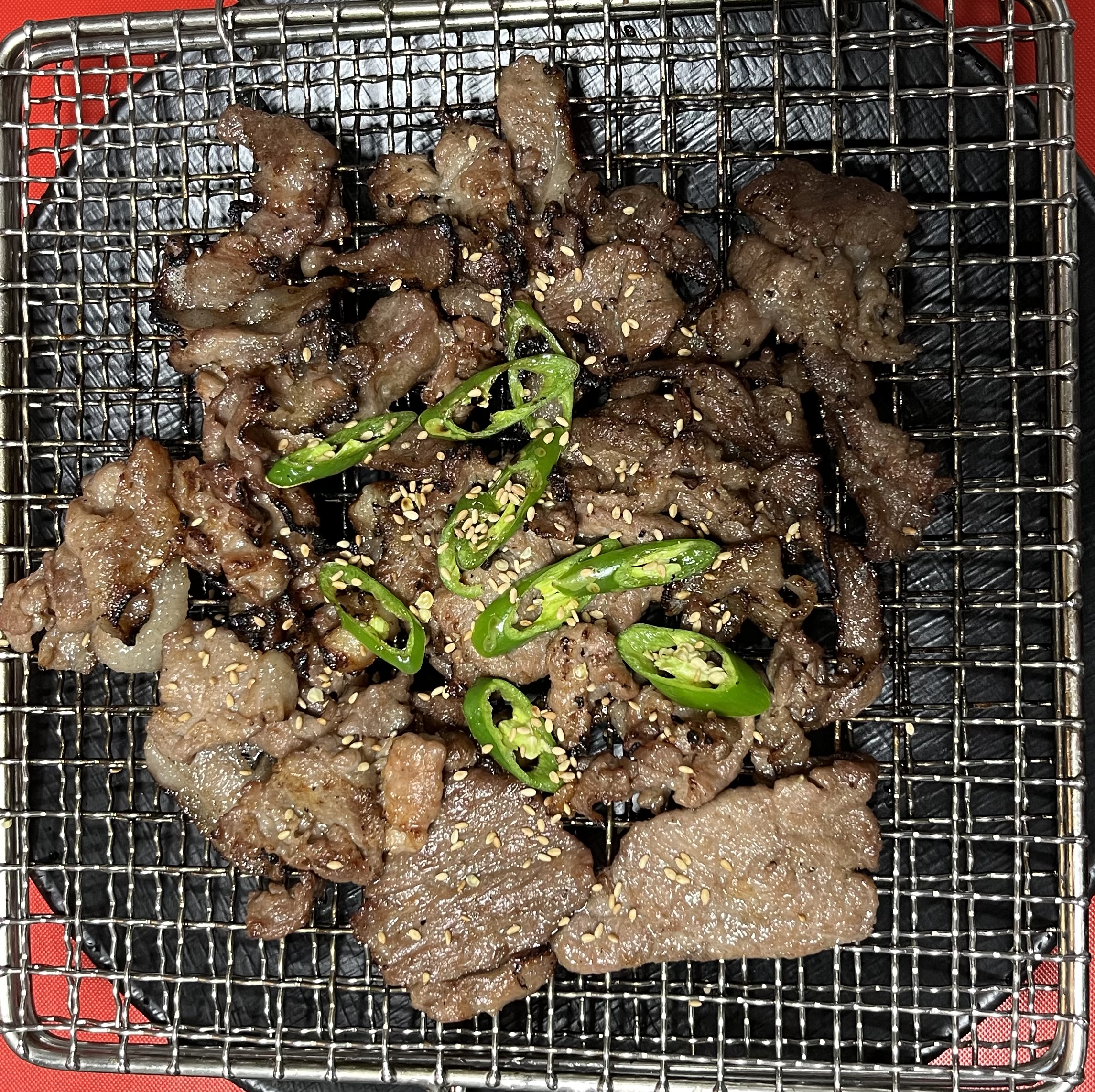 돈불 연탄 석쇠불고기