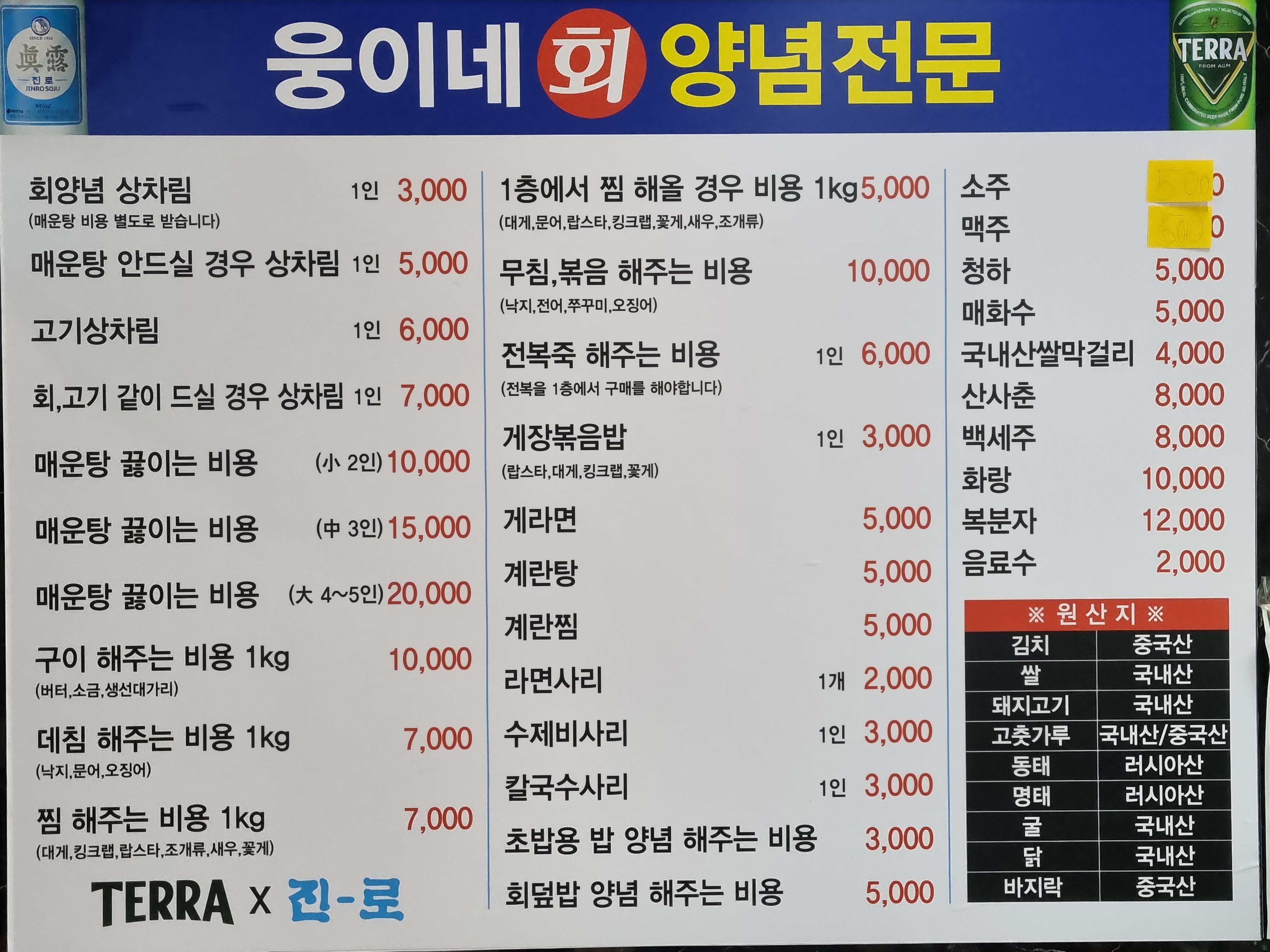 웅이네
