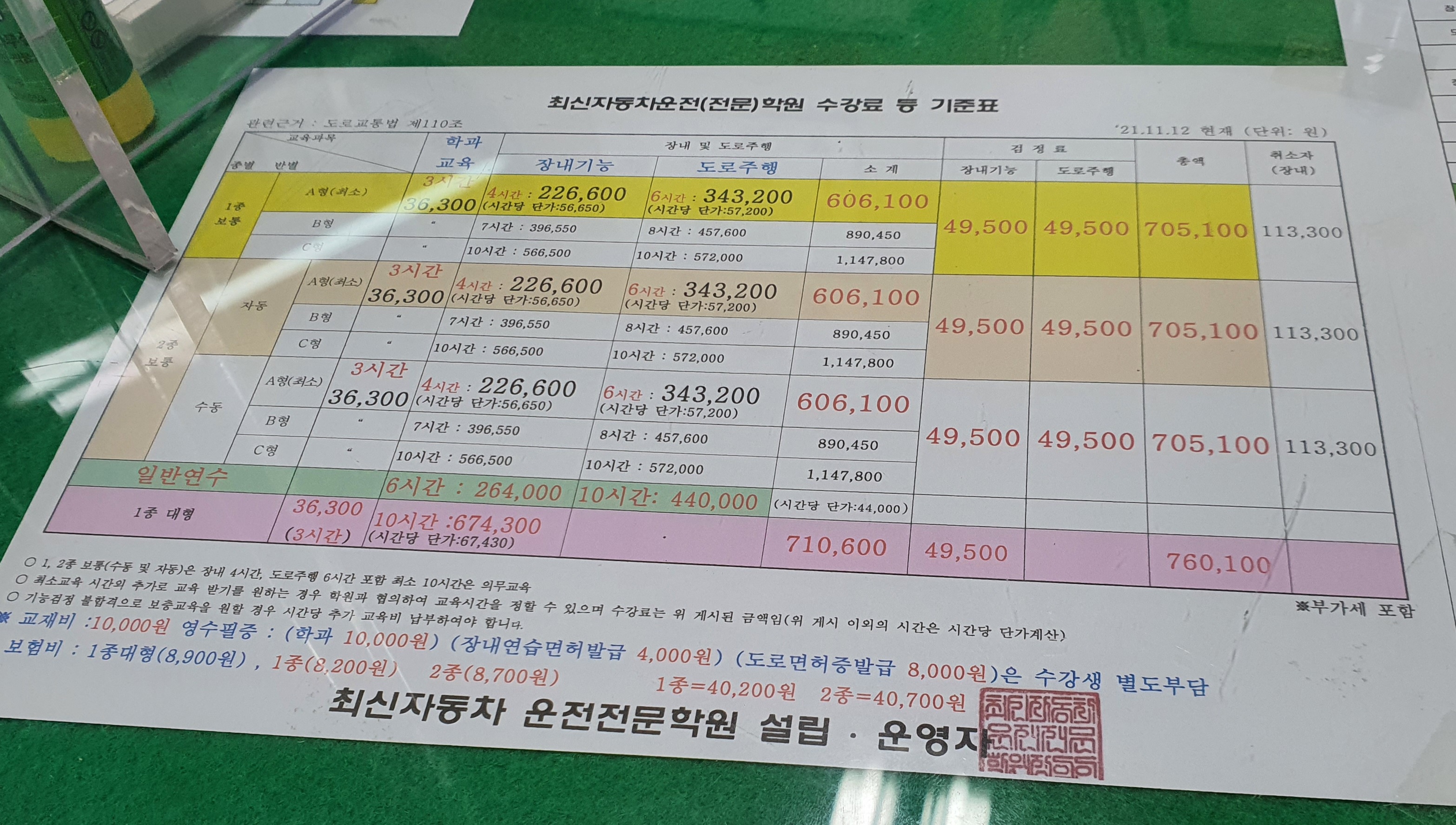 최신 자동차운전전문학원